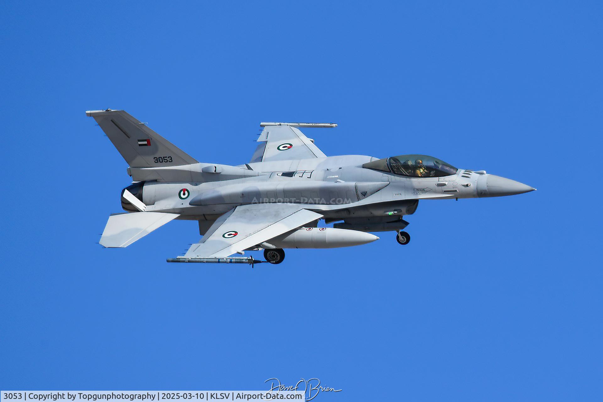 3053, Lockheed Martin F-16E C/N RF-28, CHEVY12 UAE Air Force