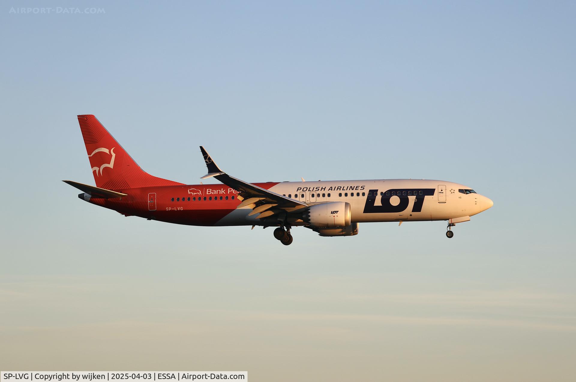SP-LVG, 2019 Boeing 737-8 MAX C/N 43309, Rwy26