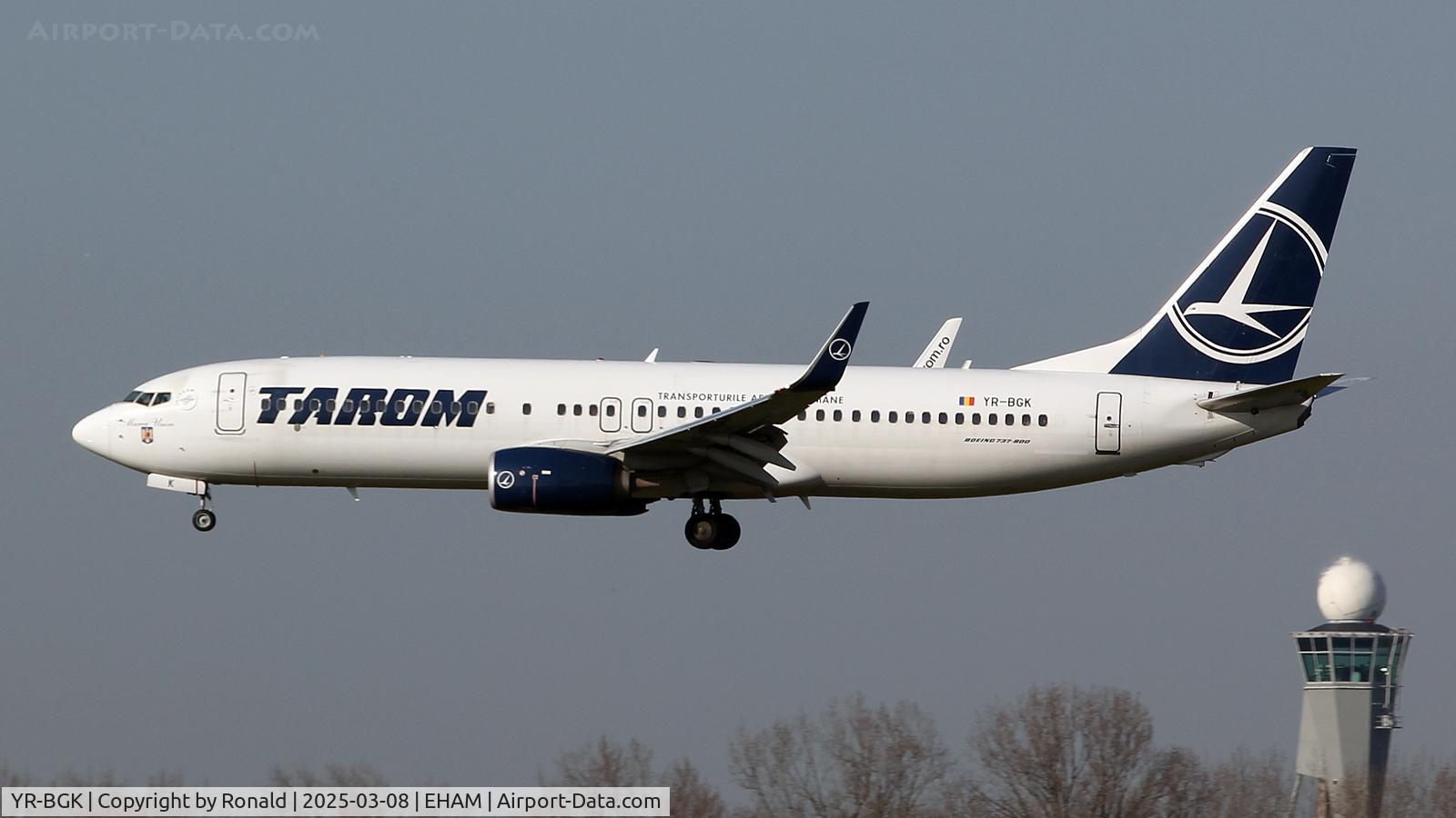 YR-BGK, 2017 Boeing 737-800 C/N 63702, at eham