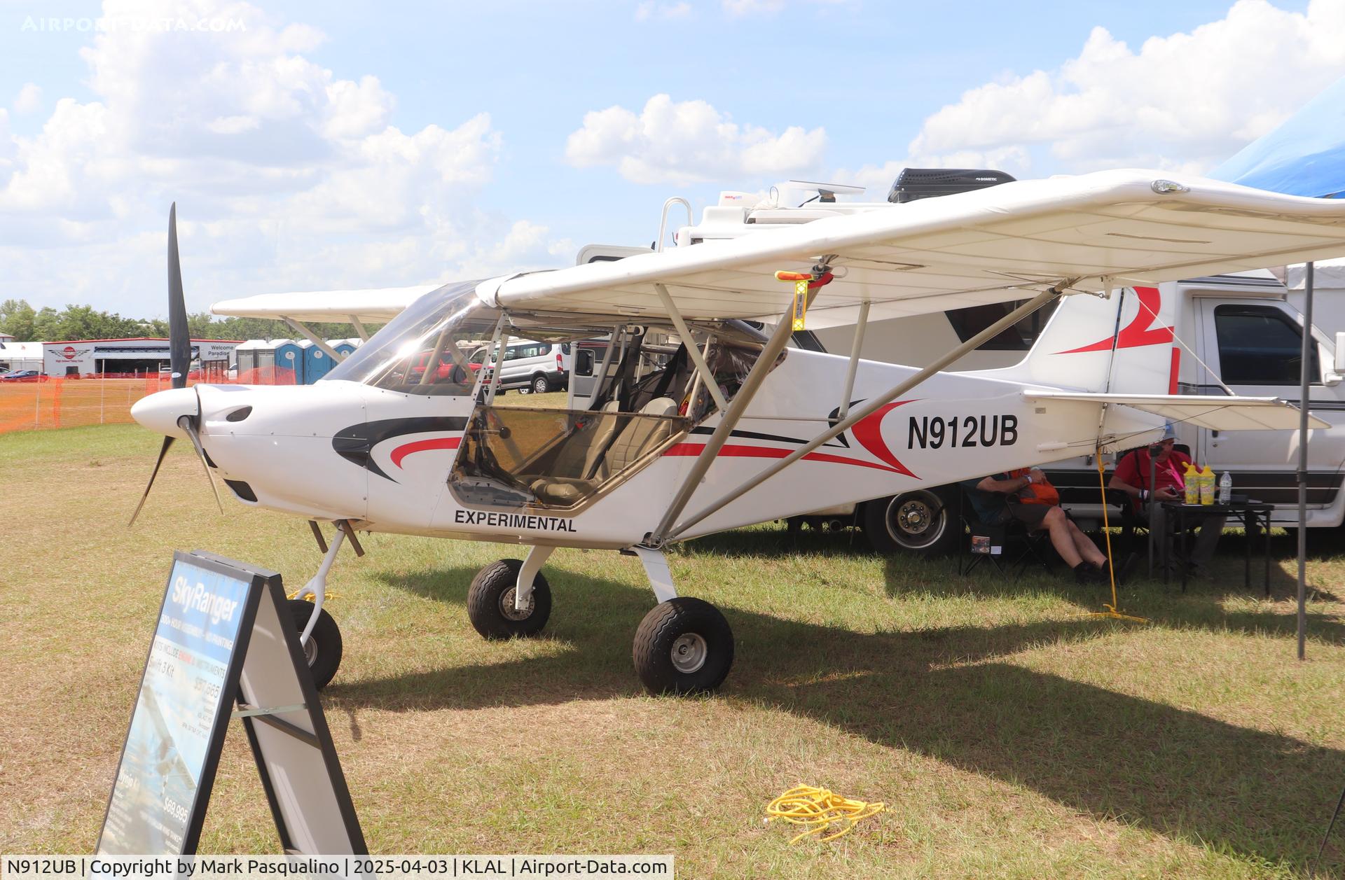 N912UB, 2023 Skyranger Nynja C/N 22090358, Skyranger Nynja