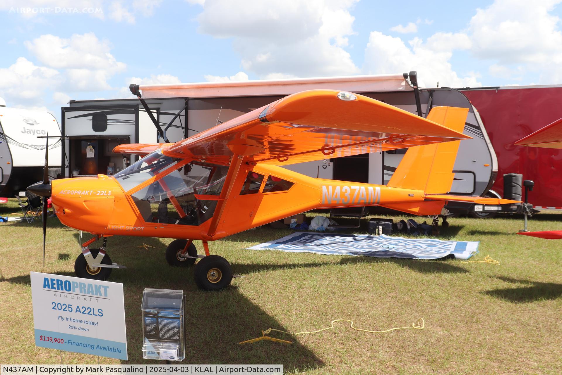 N437AM, 2025 Aeroprakt A22LS C/N 573, Aeroprakt A22LS