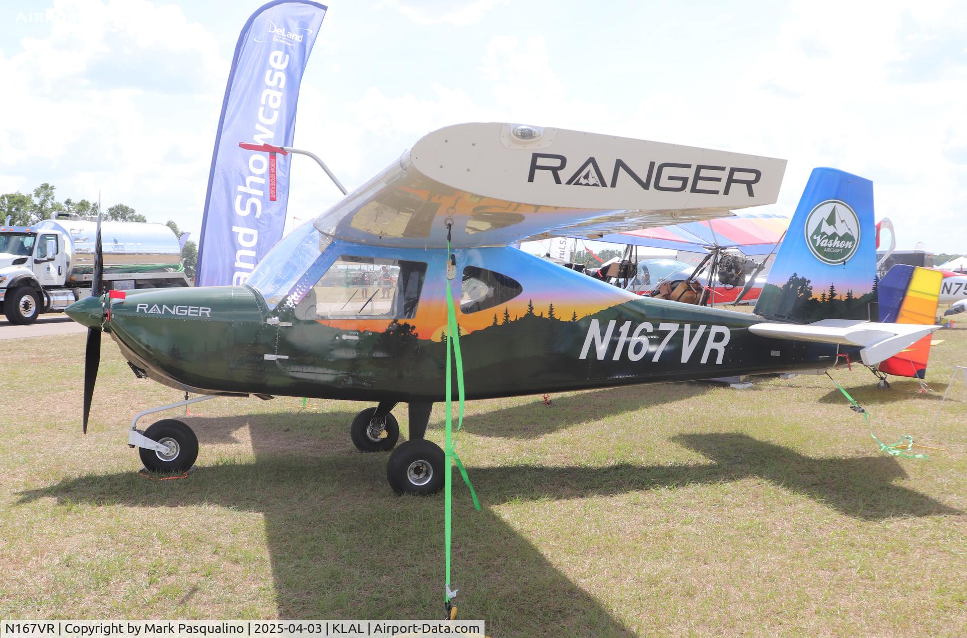 N167VR, 2020 Vashon Aircraft Ranger R7 C/N 10159, Vashon Aircraft Ranger R7