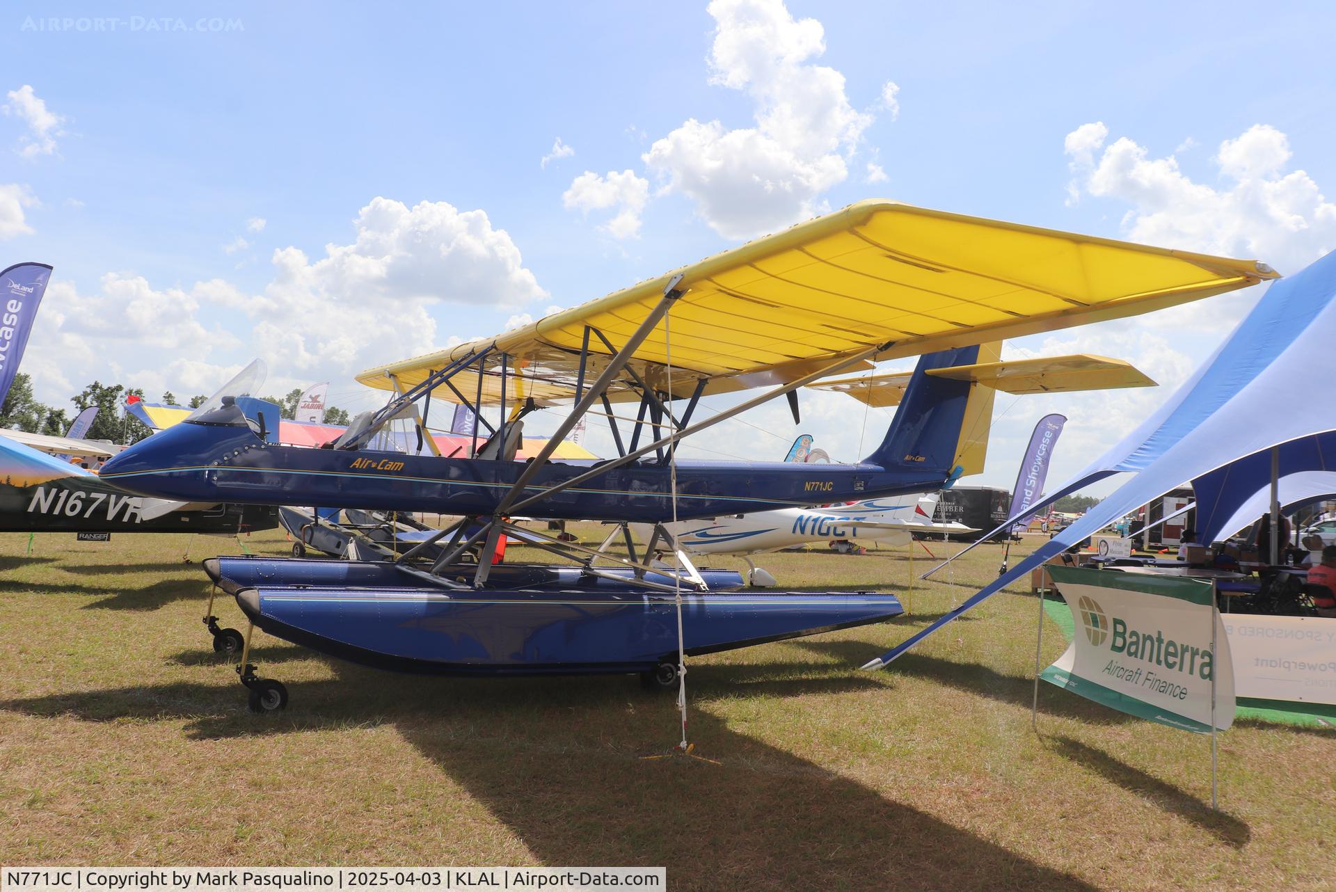 N771JC, Lockwood Aircam C/N AC152, Lockwood Aircam