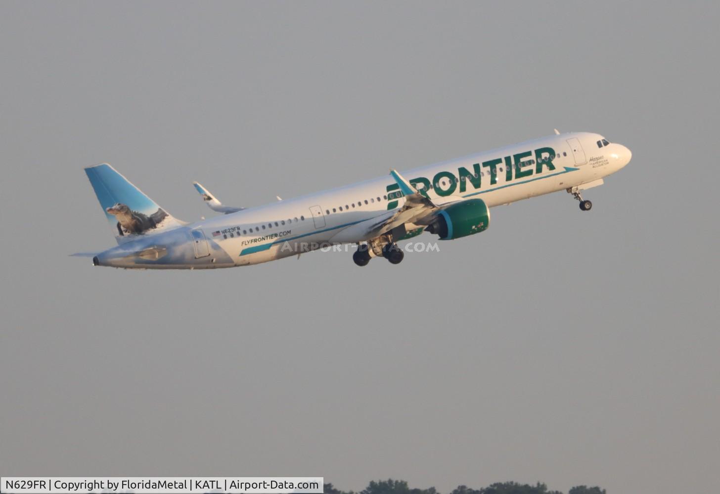 N629FR, 2023 Airbus A321-271NX C/N 11555, FFT A321N Harper zx atl-bwi