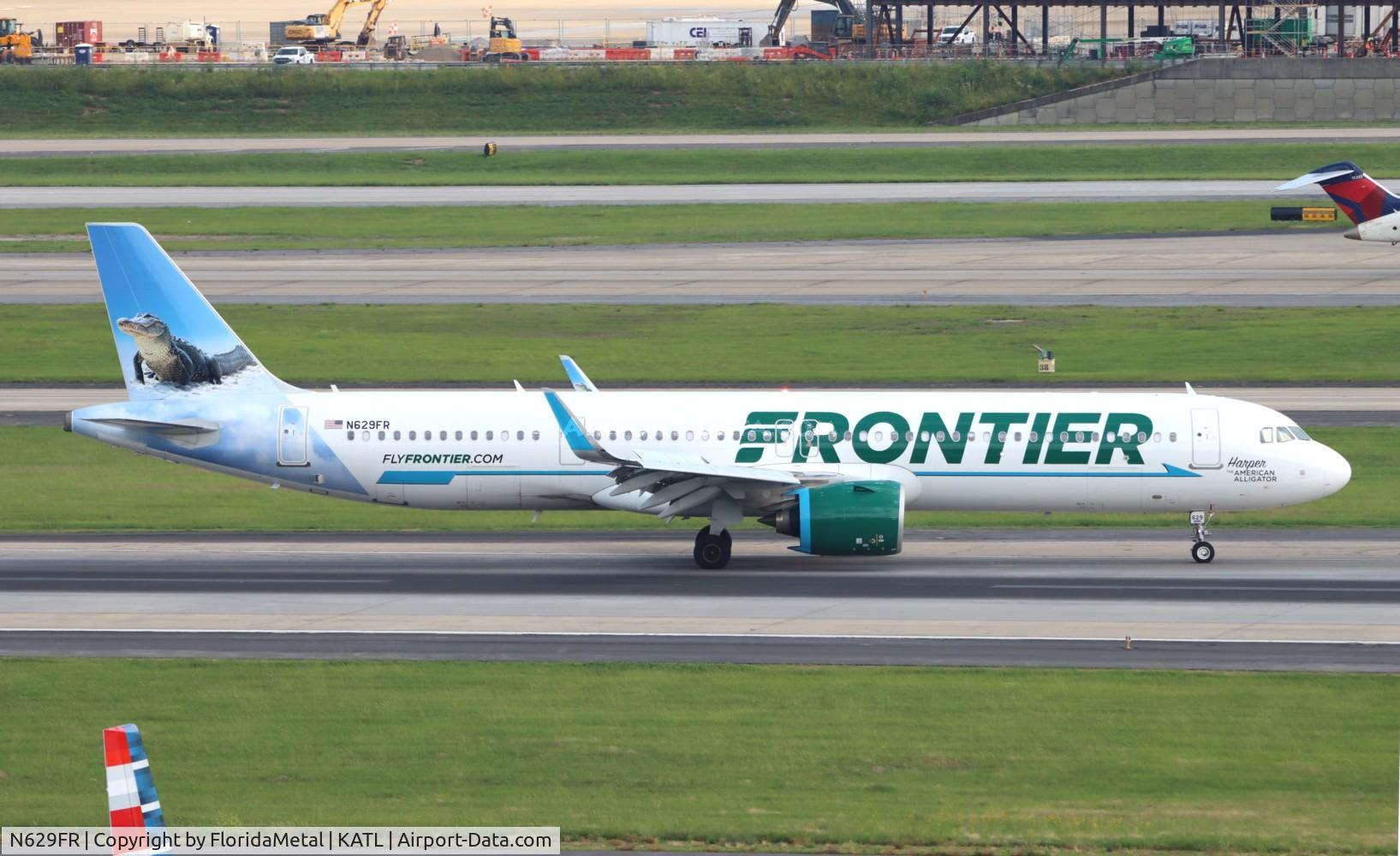 N629FR, 2023 Airbus A321-271NX C/N 11555, FFT A321N Harper zx bwi-atl