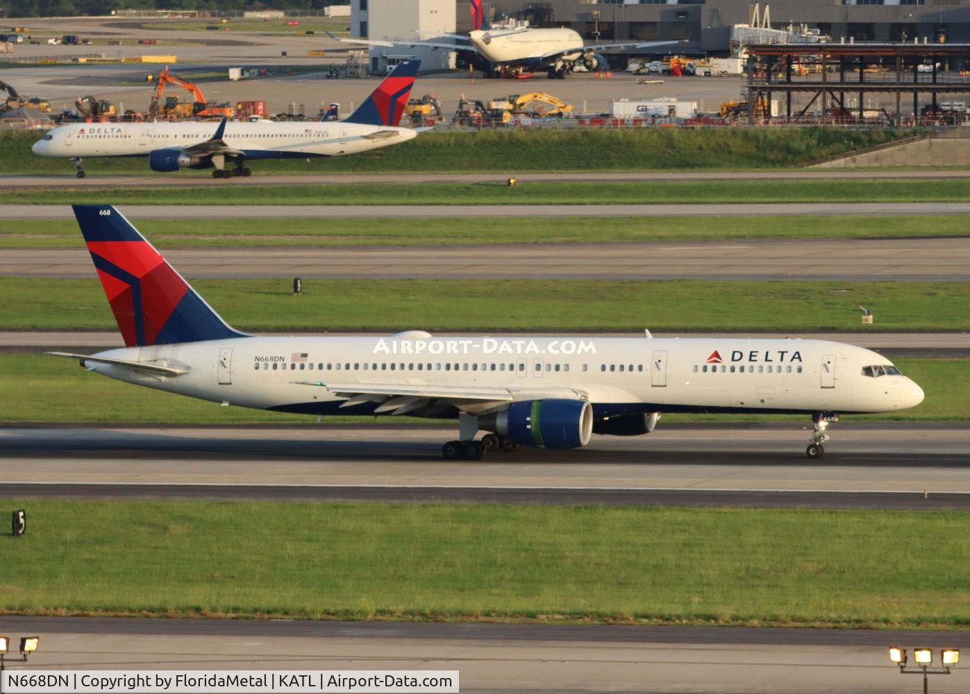 N668DN, 1991 Boeing 757-232 C/N 25141, DAL 752 zx bzn-atl
