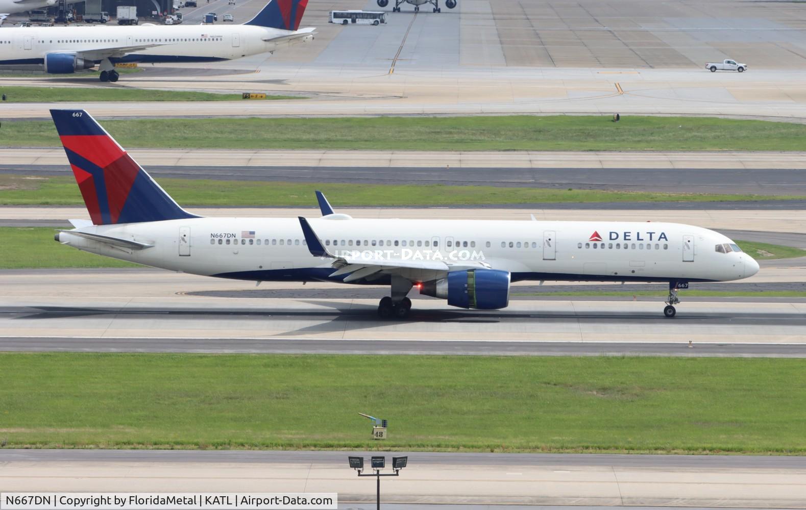 N667DN, 1991 Boeing 757-232 C/N 25035, DAL 752 zx ric-atl
