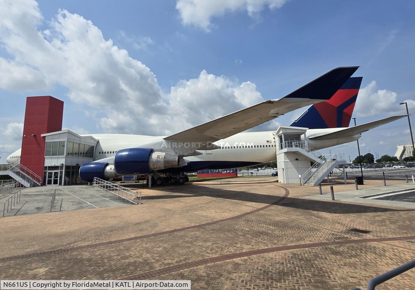 N661US, 1989 Boeing 747-451 C/N 23719, DAL 744 zx Delta flight museum 