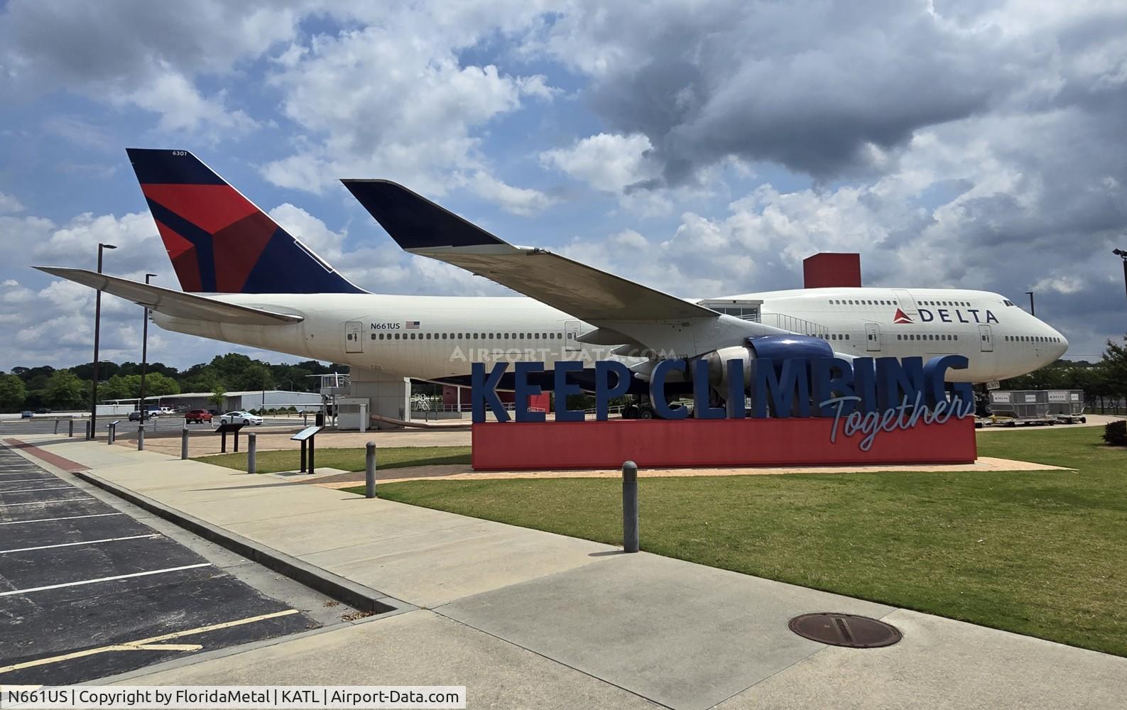 N661US, 1989 Boeing 747-451 C/N 23719, DAL 744 zx Delta Flight Museum 