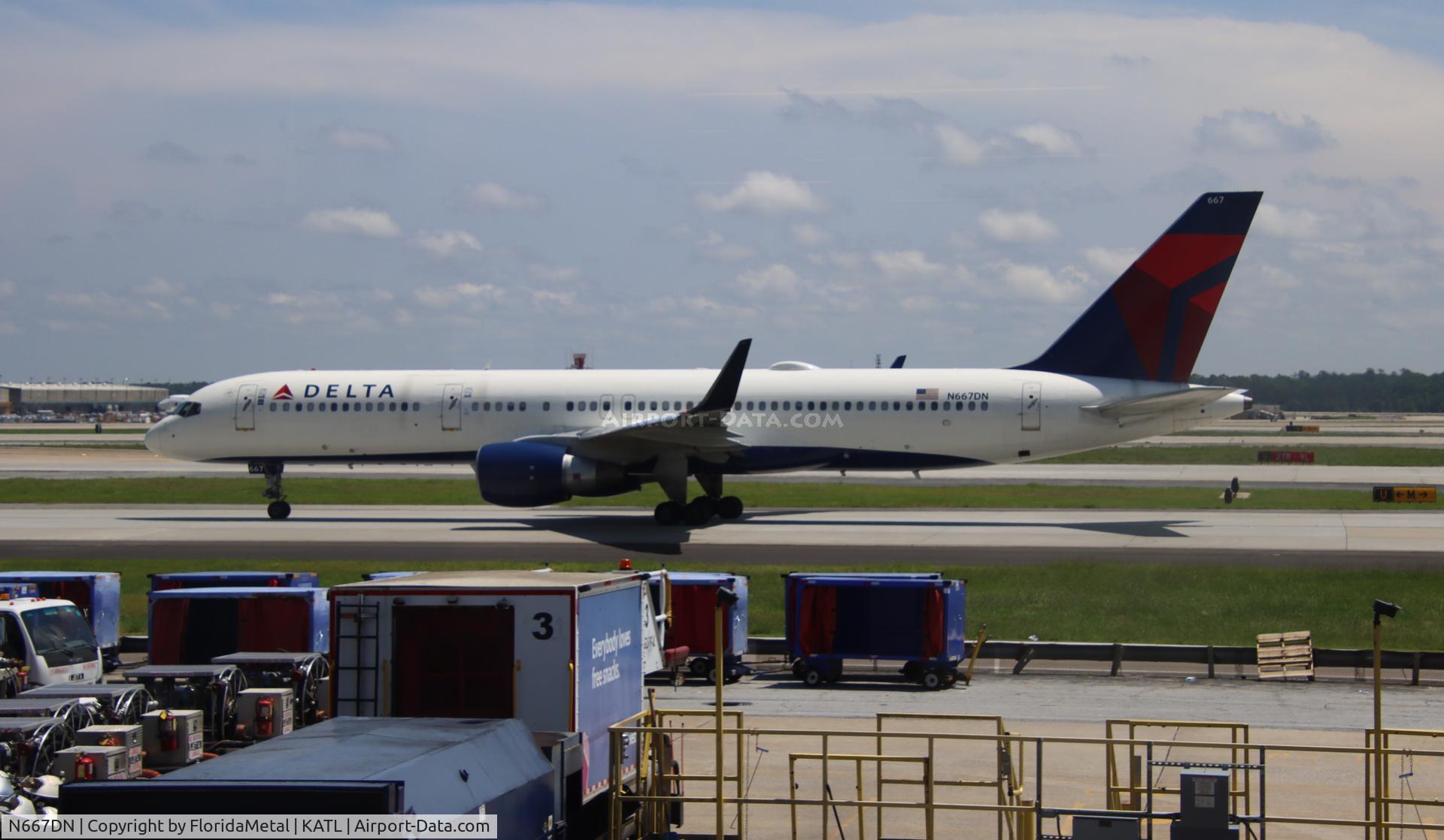 N667DN, 1991 Boeing 757-232 C/N 25035, DAL 752 zx atl-fll