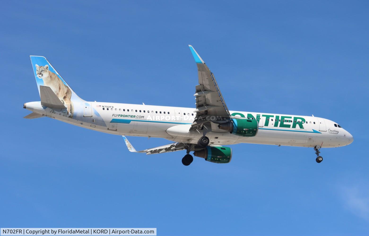 N702FR, 2015 Airbus A321-211 C/N 6825, FFT A321 Courtney zx den-ord