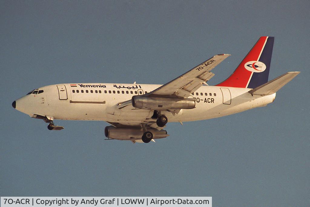 7O-ACR, 1984 Boeing 737-2R4C C/N 23130, Yemenia 737-200