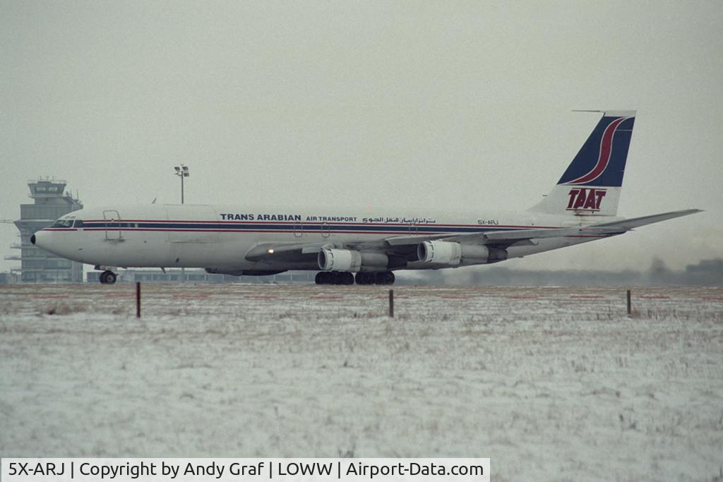 5X-ARJ, Boeing 707-351C C/N 19632,  Trans Arabian Air Transport (TAAT) 707-300