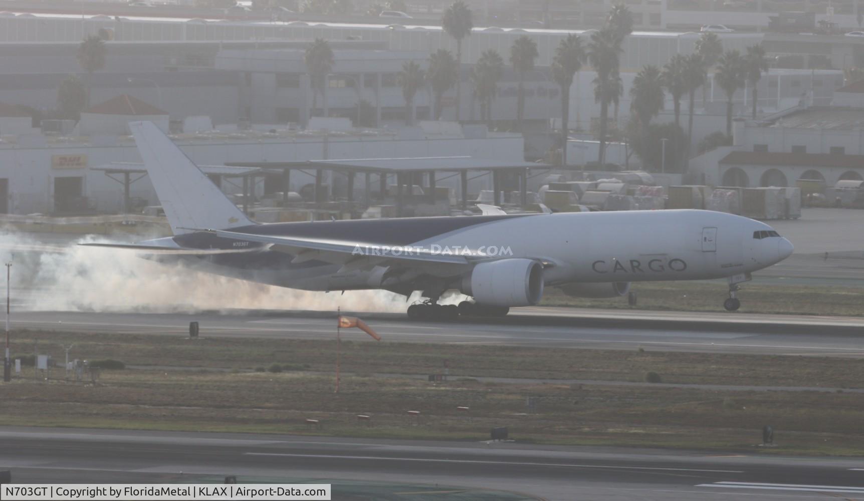 N703GT, 2012 Boeing 777-F6N C/N 41518, GTI 777-200F zx anc-lax