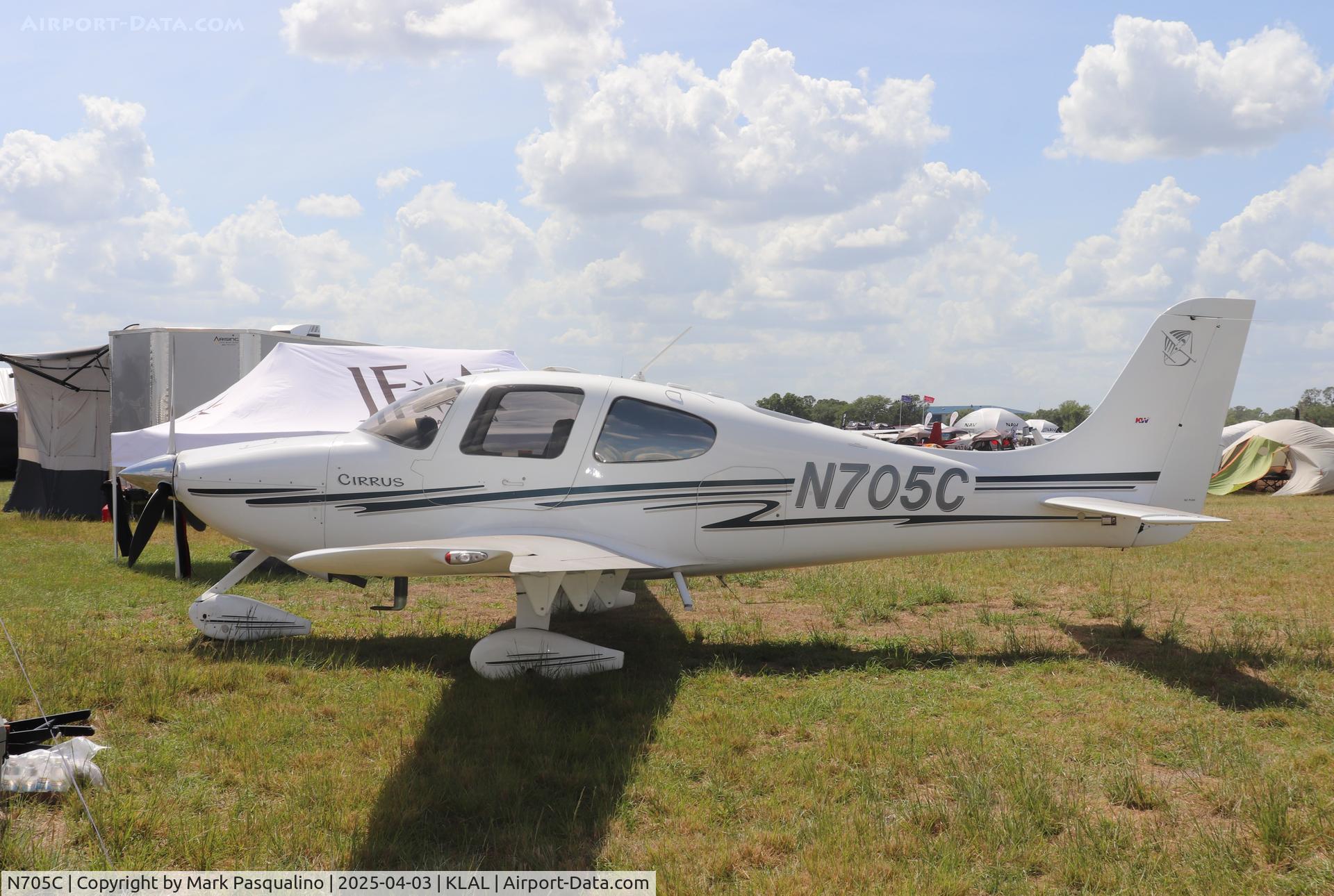 N705C, 2002 Cirrus SR22 C/N 0418, Cirrus SR22