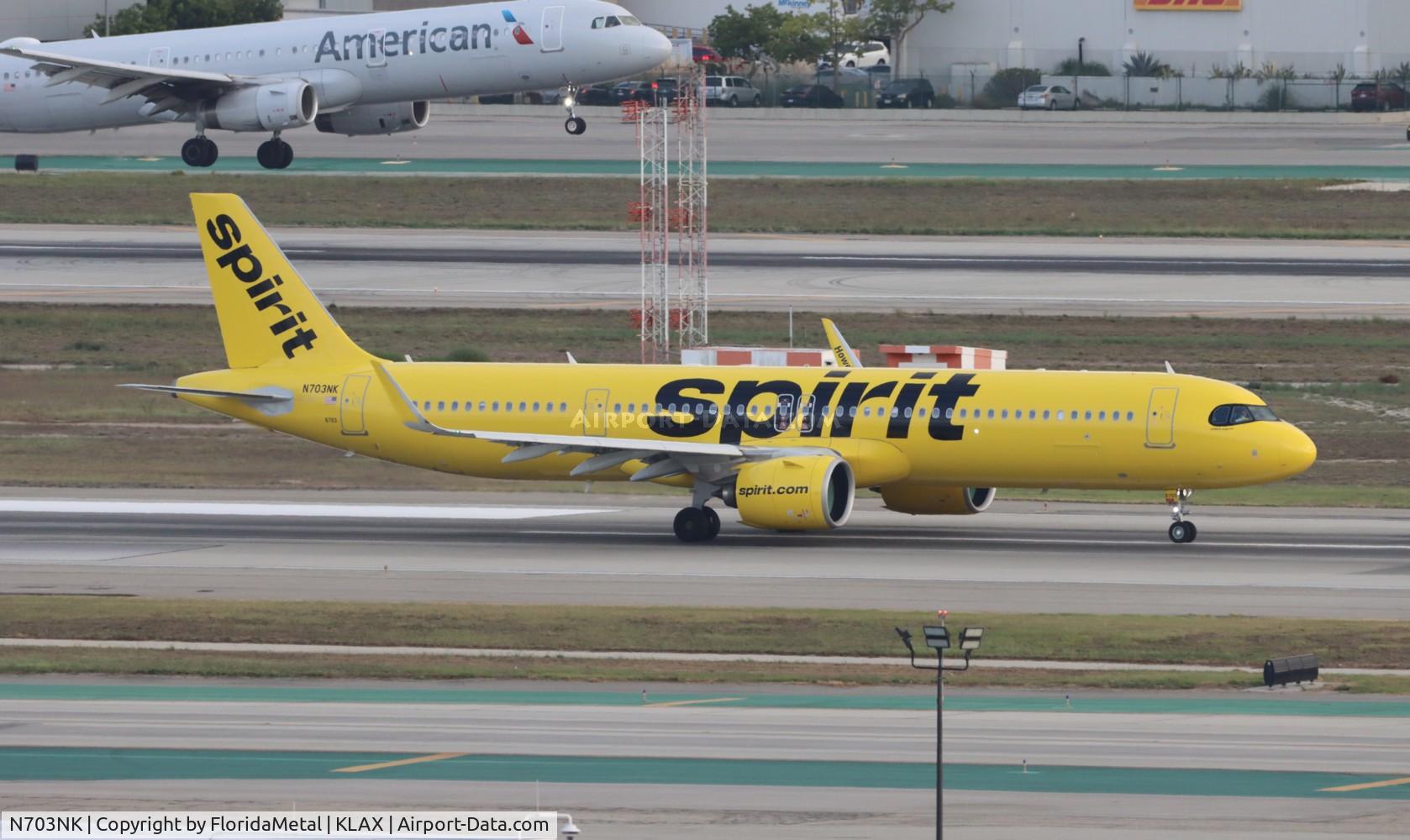 N703NK, 2023 AIRBUS A321-271NX C/N 11383, NKS A321N zx lax-dtw