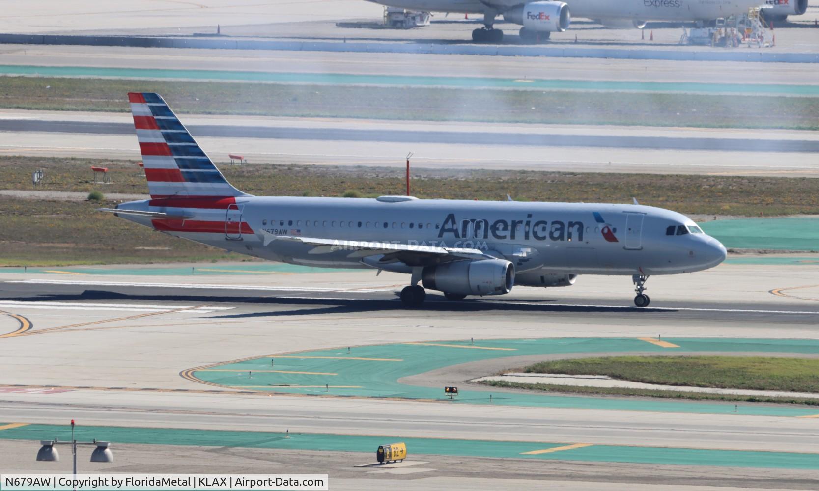 N679AW, 2005 Airbus A320-232 C/N 2613, AAL A320 zx lax-phx