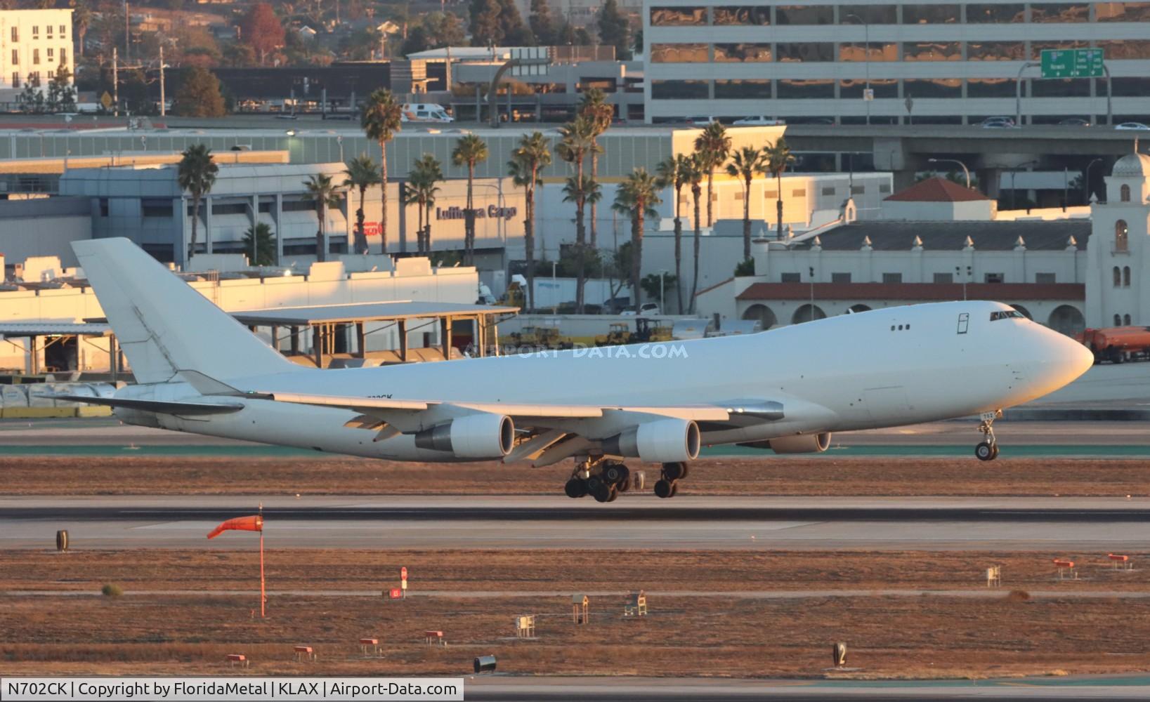 N702CK, 2000 Boeing 747-4B5F/SCD C/N 26411, CKS 747-400F zx nlu,mmsm-lax
