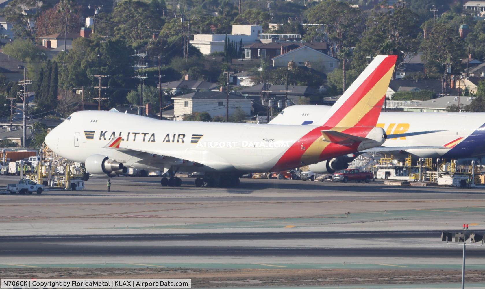 N706CK, 2001 Boeing 747-4B5F/SCD C/N 27073, CKS 747-400F zx anc-lax