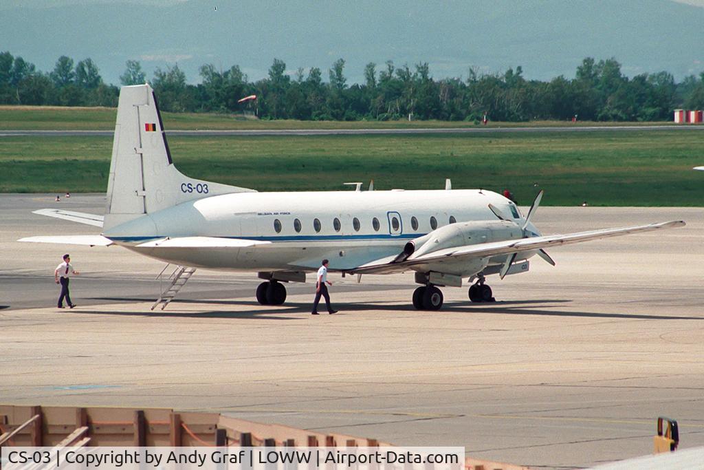 CS-03, 1976 Hawker Siddeley HS.748 Series 2A C/N 1743, Belgian Air Force HS748