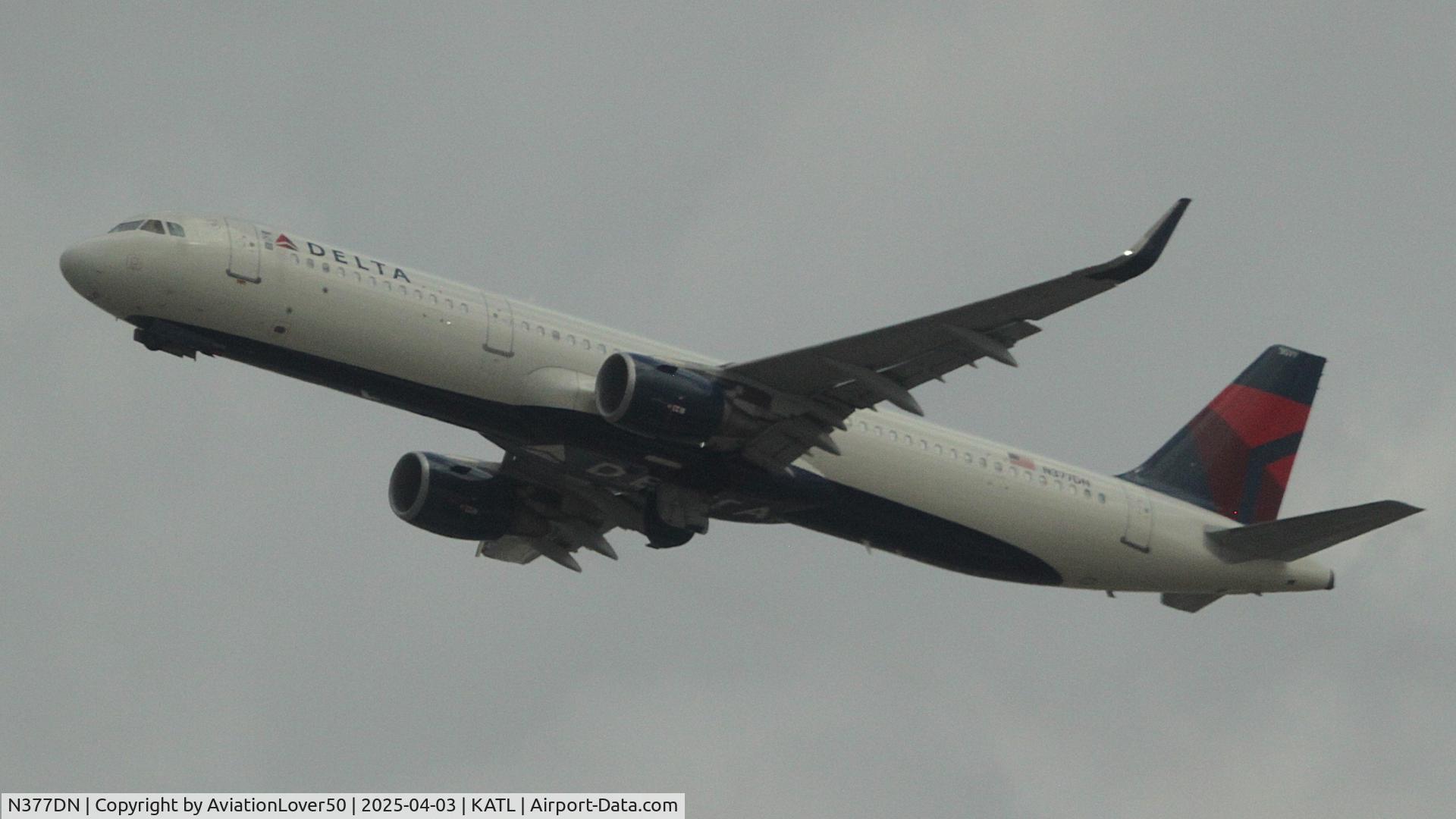 N377DN, 2019 Airbus A321-211 C/N 8856, Delta A321