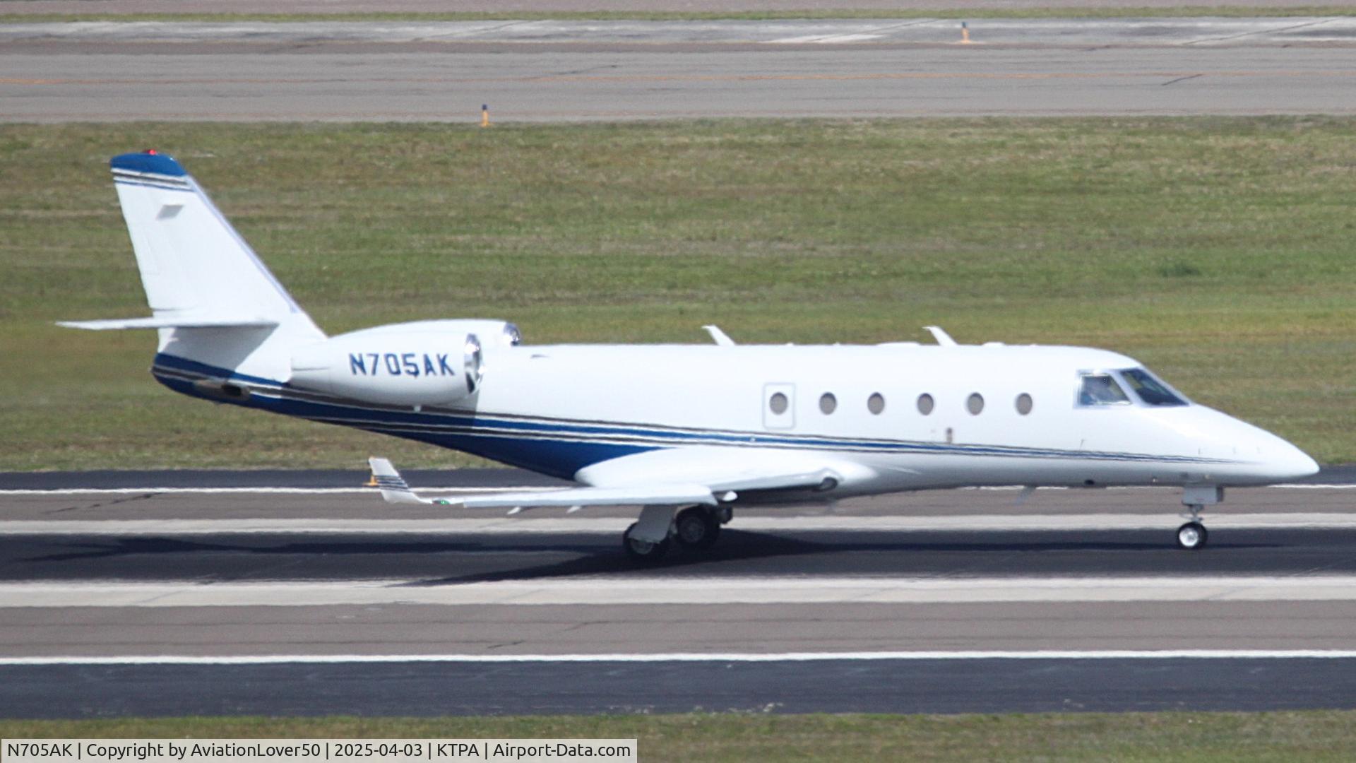 N705AK, 2007 Israel Aircraft Industries Gulfstream G150 C/N 221, Solairus G150