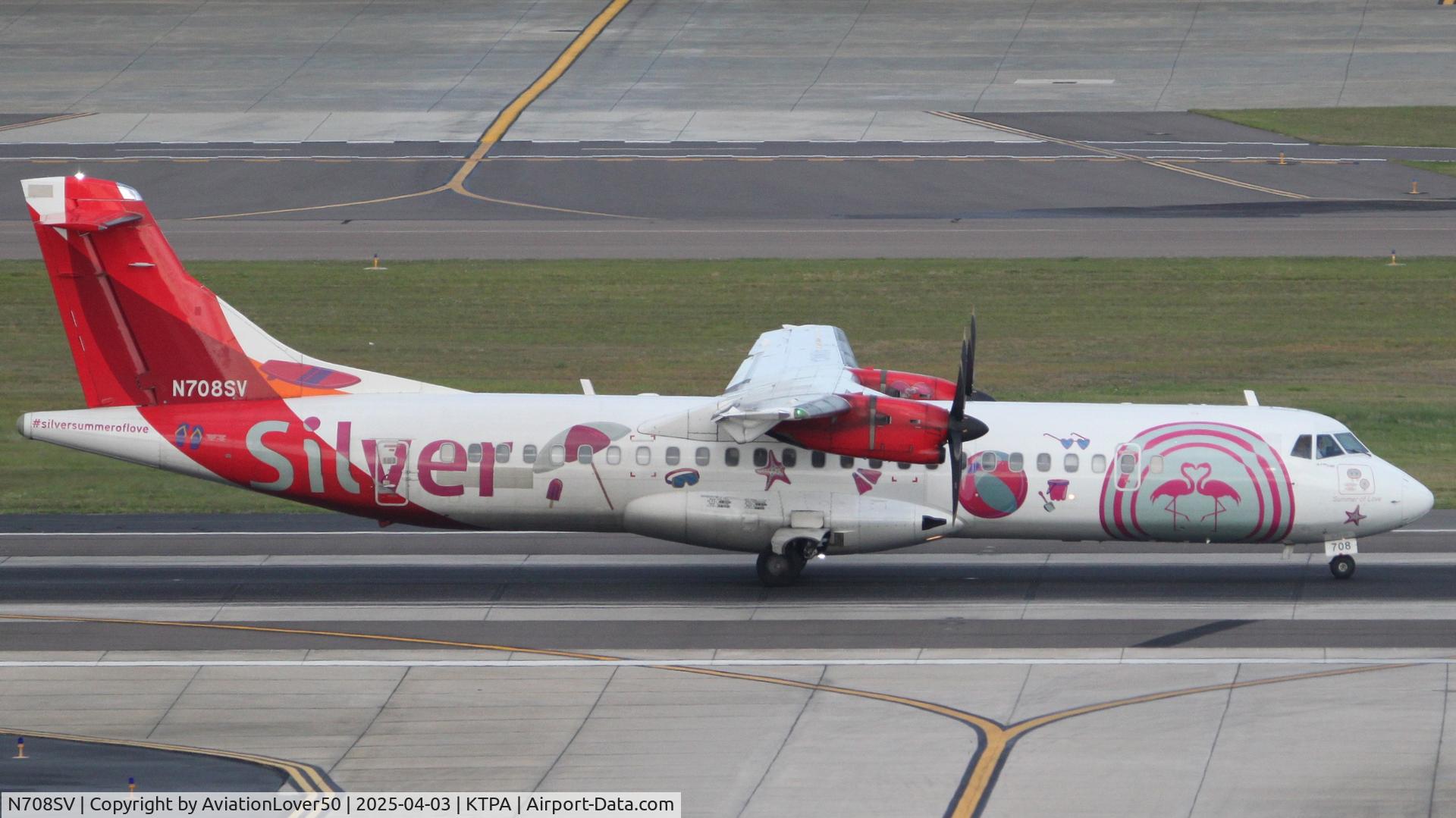 N237BZ, 2024 Airbus A220-300 C/N 55285, Silver Summer of Love ATR 72