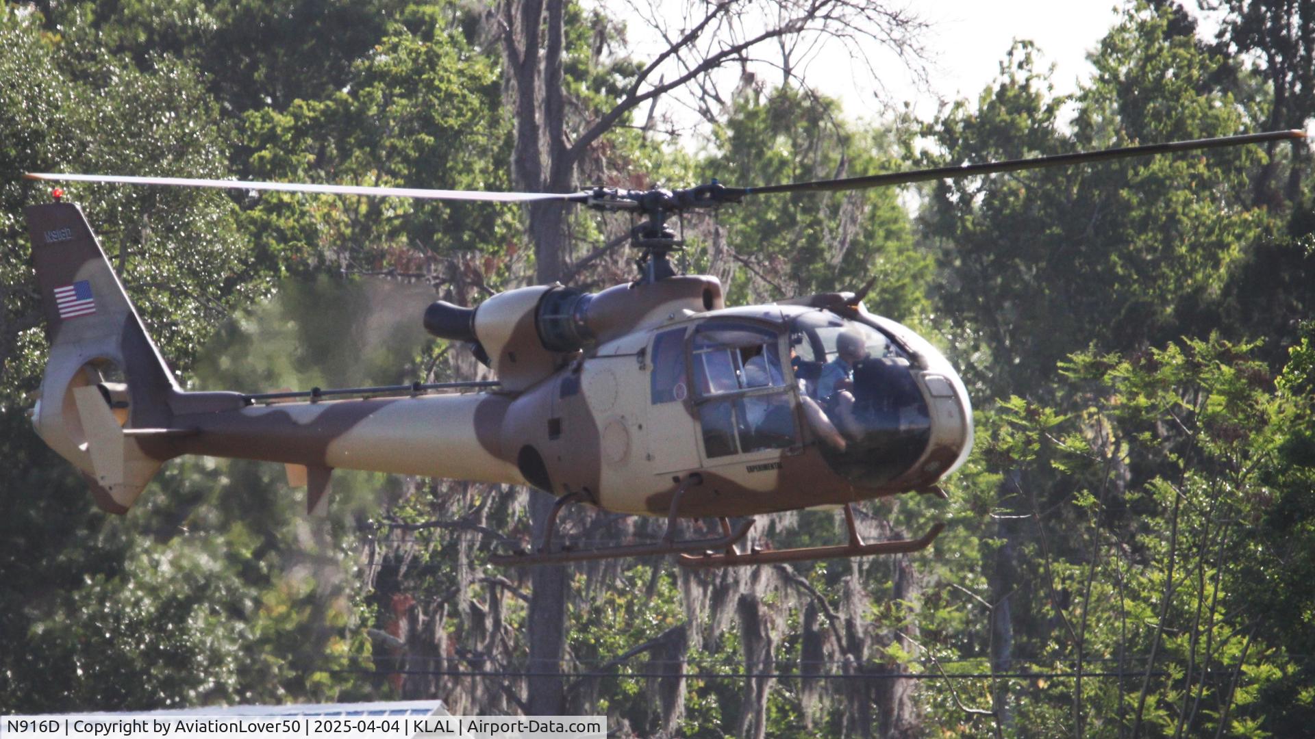 N916D, Aerospatiale SA341F Gazelle C/N 1448, Gazelle