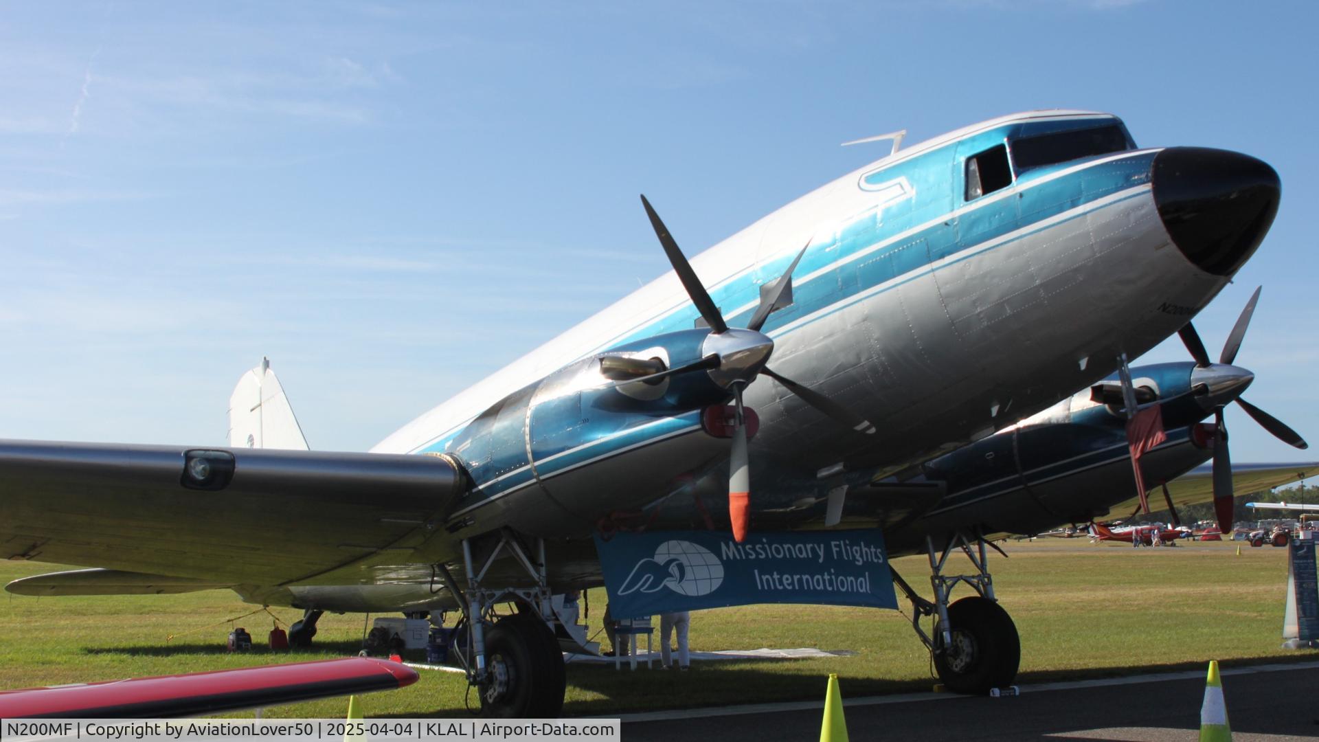N200MF, 1944 Douglas DC-3C-TP C/N 9766, Missionary DC-3TP