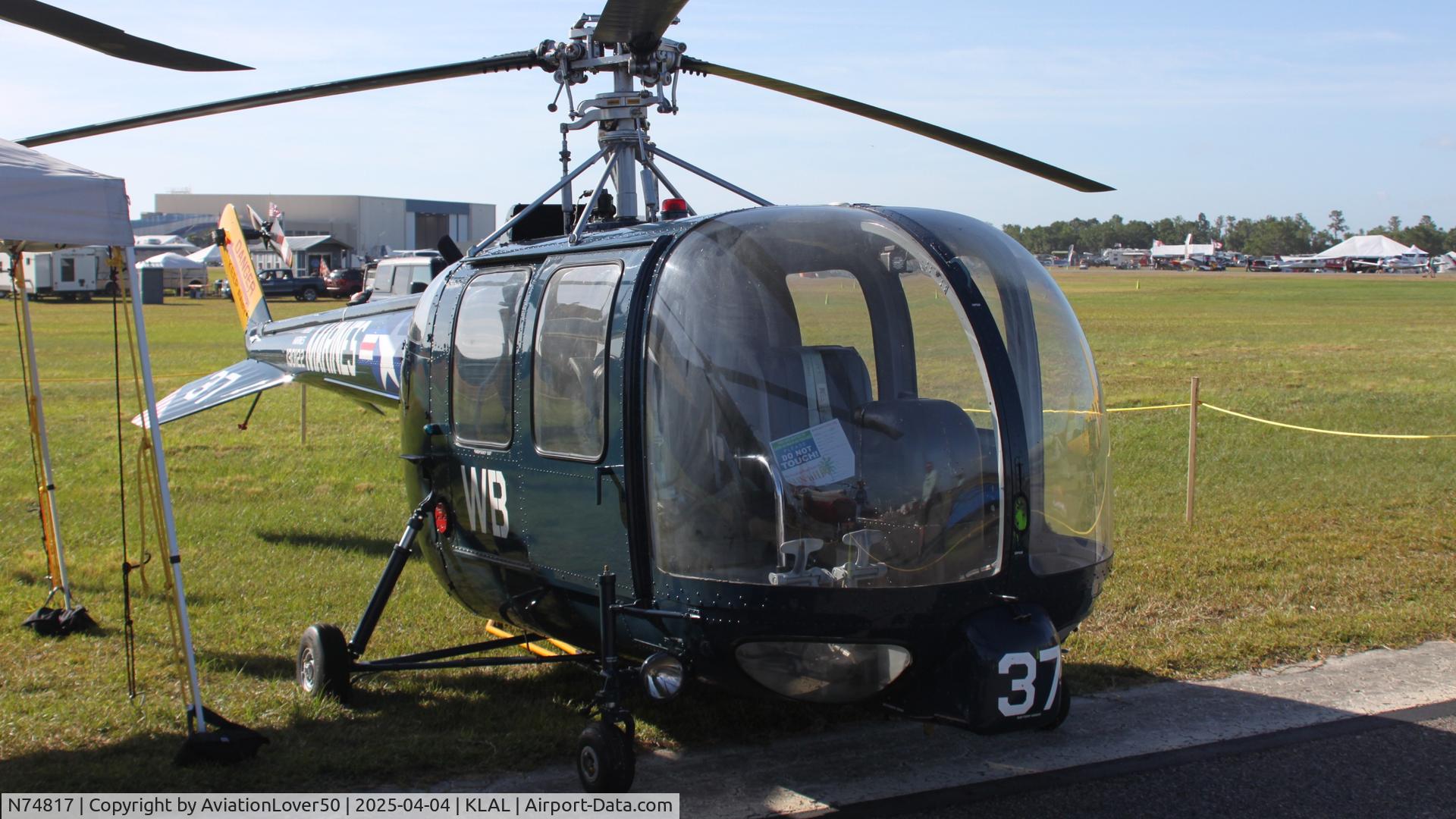 N74817, 1953 Sikorsky HO5-S1 C/N 130122, HO5S-1