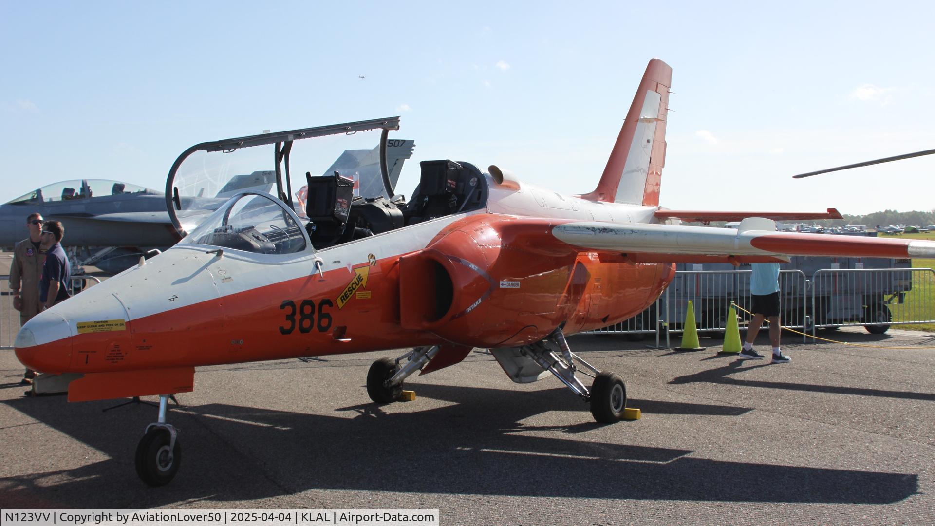 N123VV, SIAI-Marchetti S-211 C/N 010/02-007, S.211