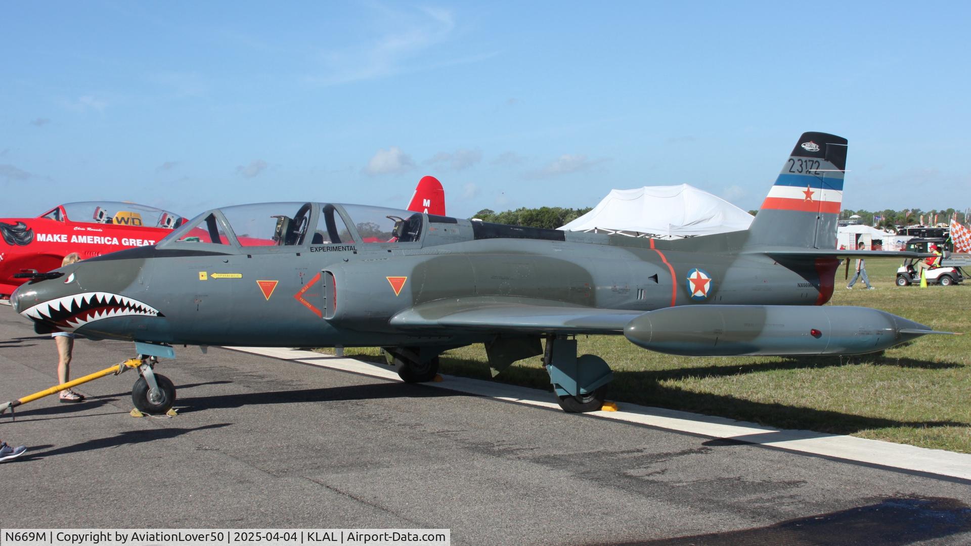 N669M, 1967 Soko G-2A Galeb C/N 23172, G-2 Galeb