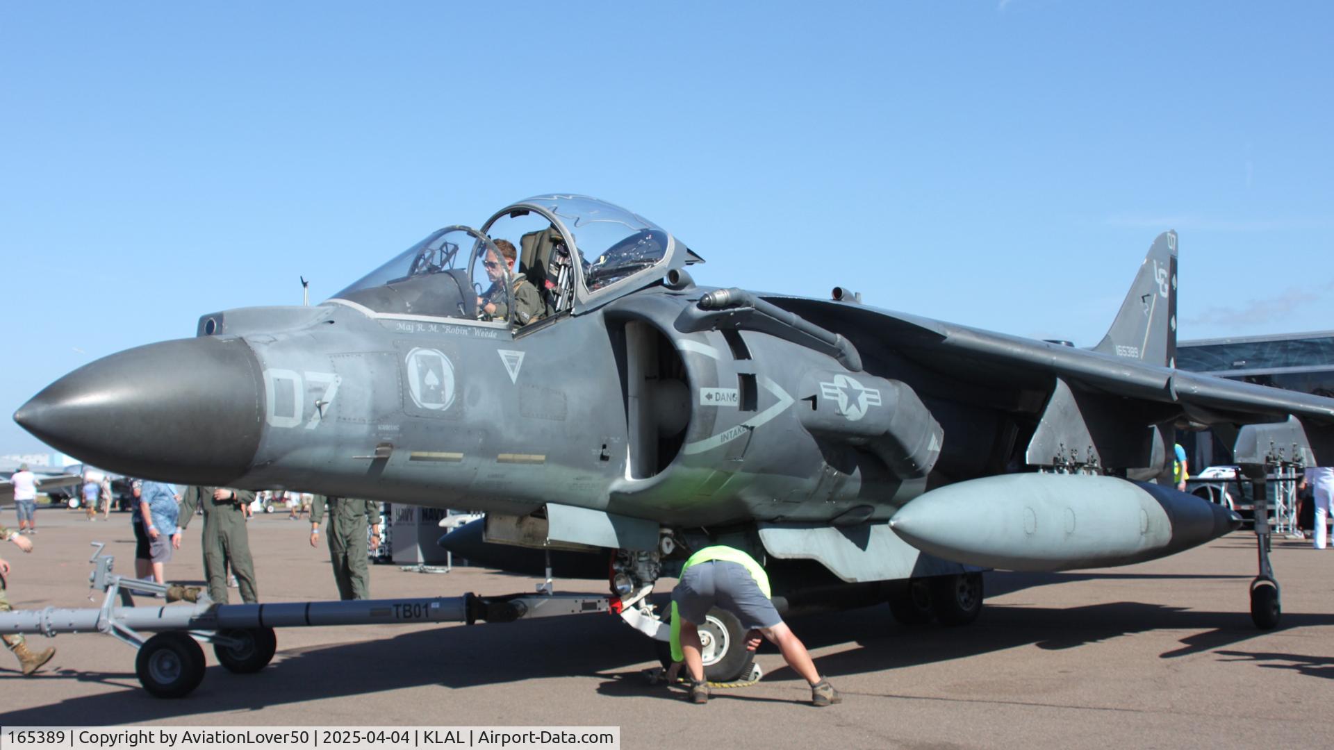 165389, Boeing AV-8B+(R)-26-MC Harrier II Plus C/N B284, AV-8B