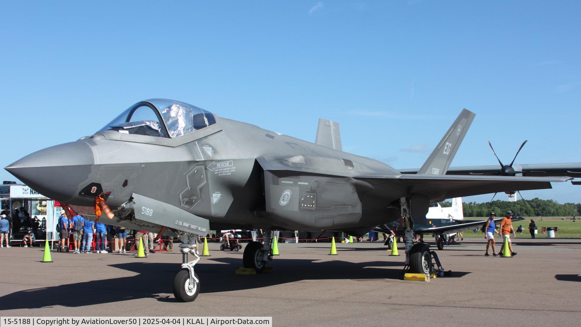 15-5188, Lockheed Martin F-35A Lightning II C/N AF-163, F-35A