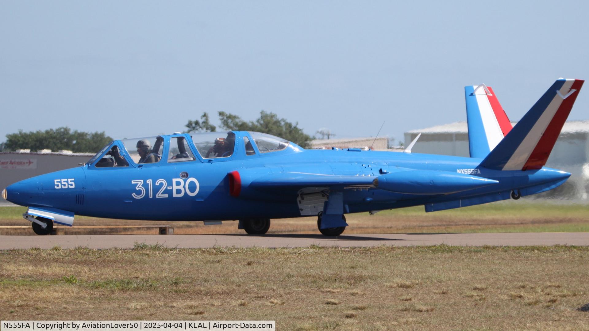 N555FA, 1968 Fouga CM-170 Magister C/N 555, CM-170