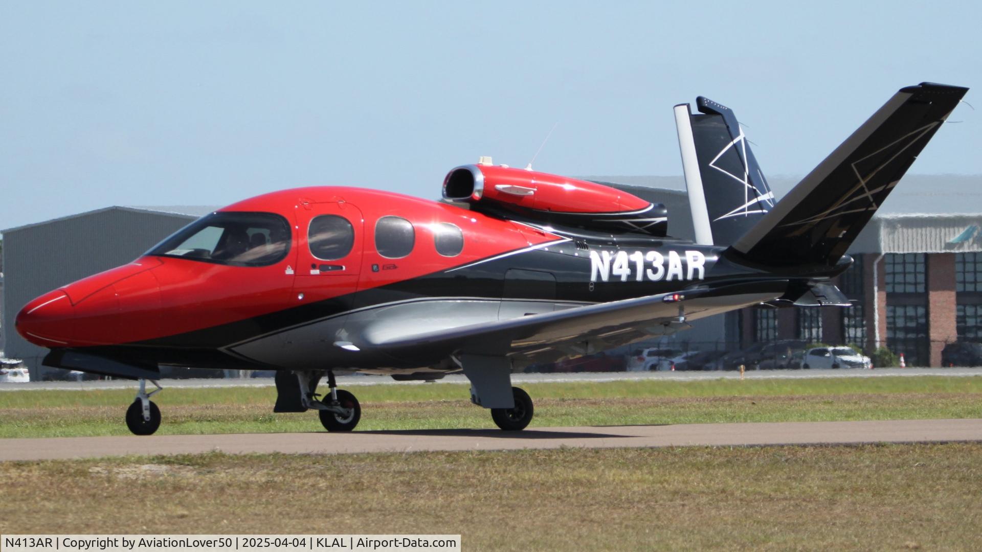 N413AR, 2022 Cirrus SF50 G2+ Vision C/N 0437, SF50
