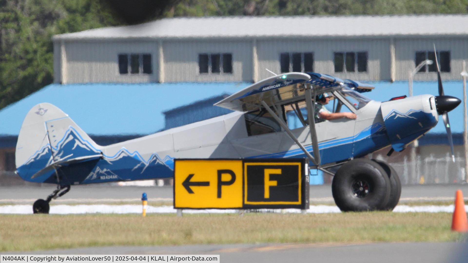 N404AK, 2024 American Legend AL18 C/N AL-388, AL18 Super Legend Cub