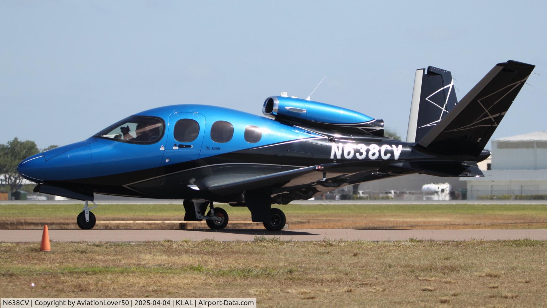 N638CV, 2025 Cirrus SF50 G2+ Vision C/N 0638, SF50
