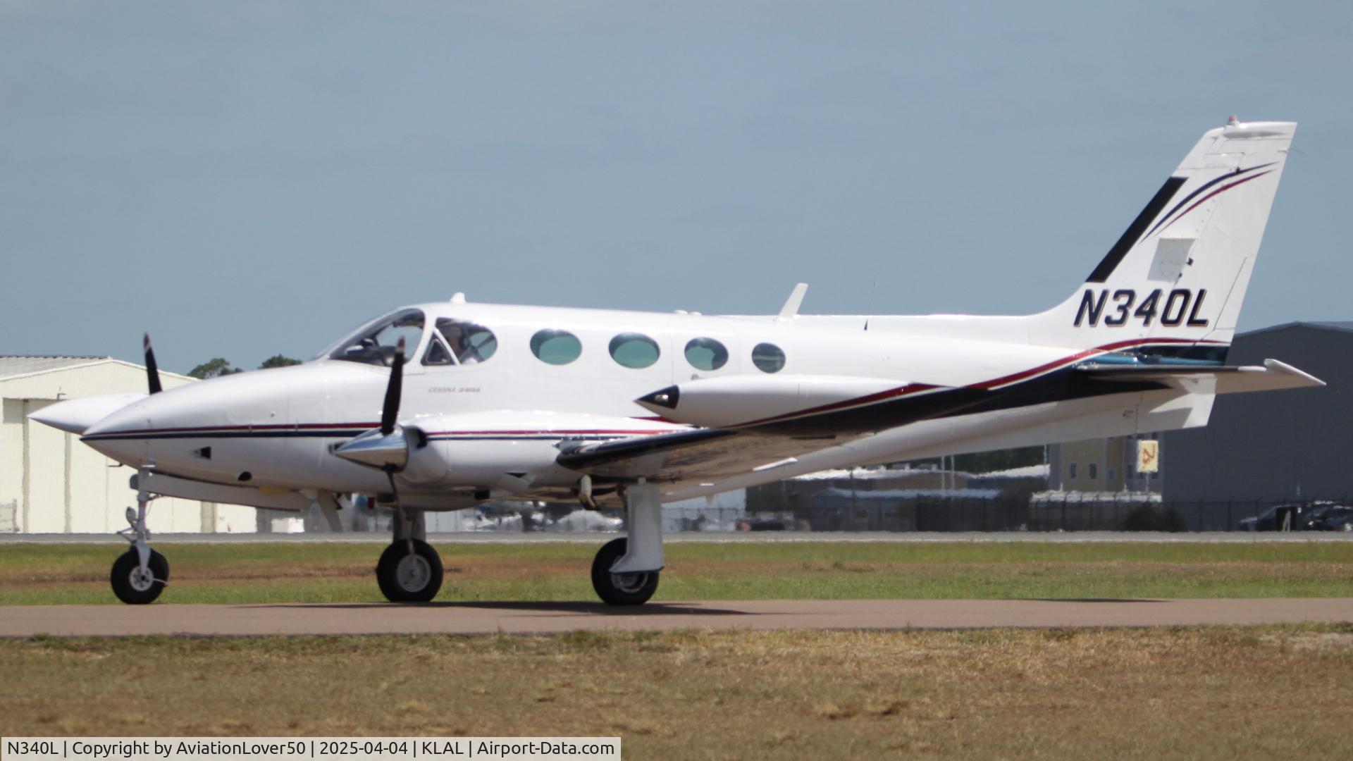 N340L, 1978 Cessna 340A C/N 340A0518, 340A