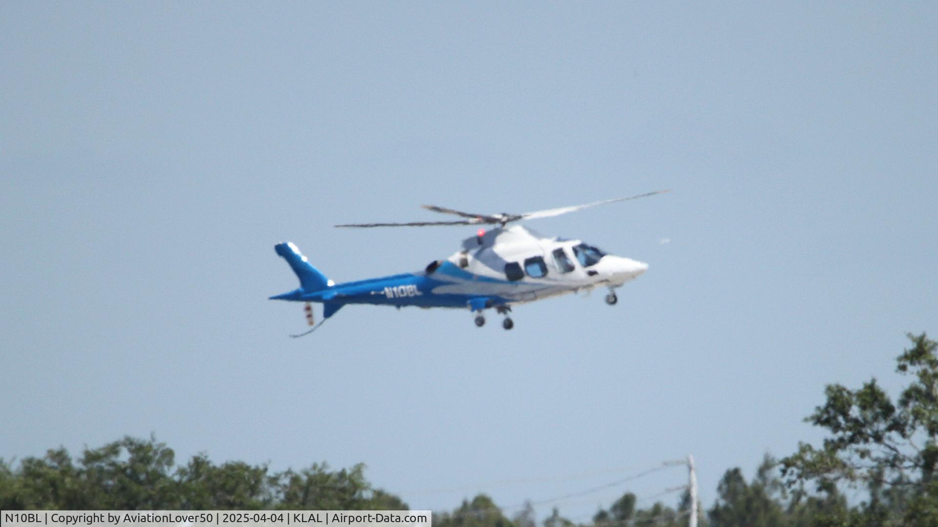 N10BL, 2008 Agusta A-109 C/N 22105, A109