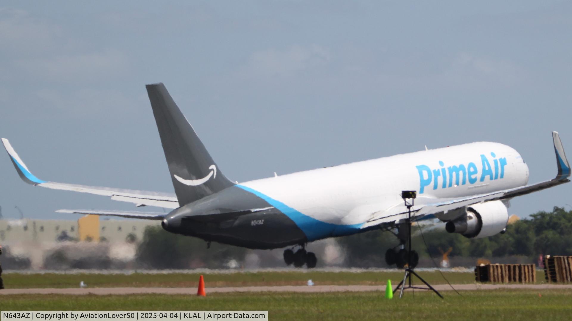 N643AZ, 2001 Boeing 767-332 C/N 32776, Amazon 763