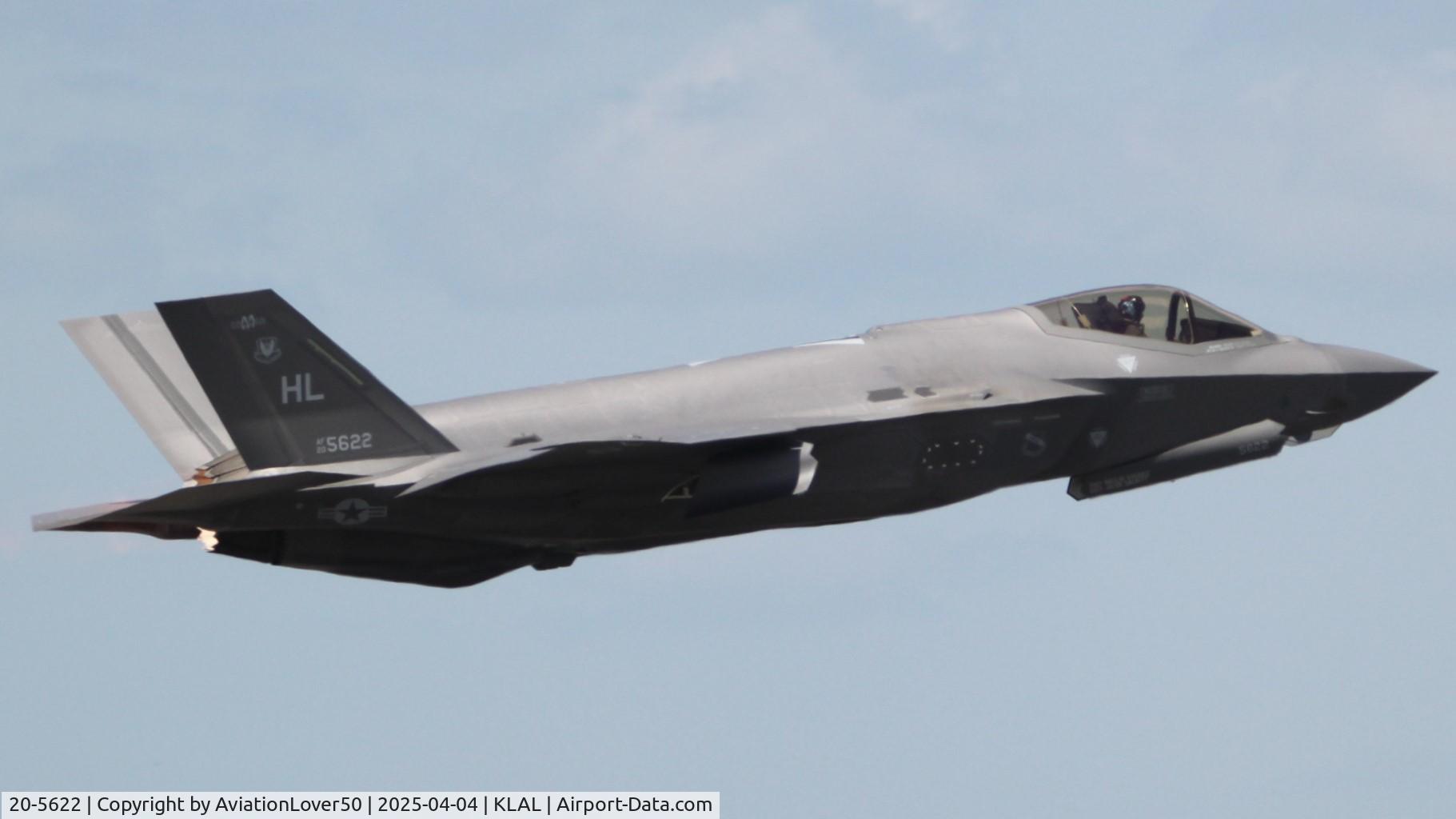 20-5622, 2020 Lockheed Martin F-35A Lightning II C/N AT-23, F-35A