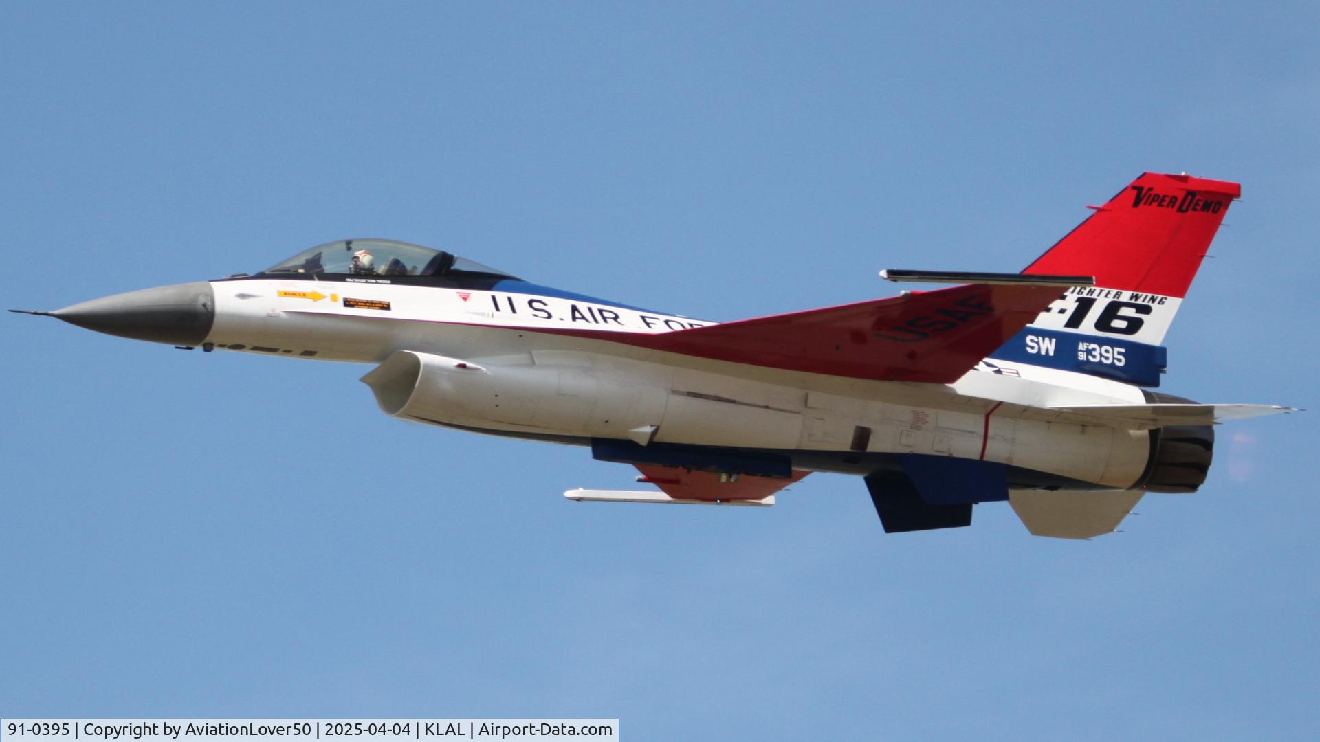 91-0395, 1991 General Dynamics F-16CM Fighting Falcon C/N CC-93, F-16C