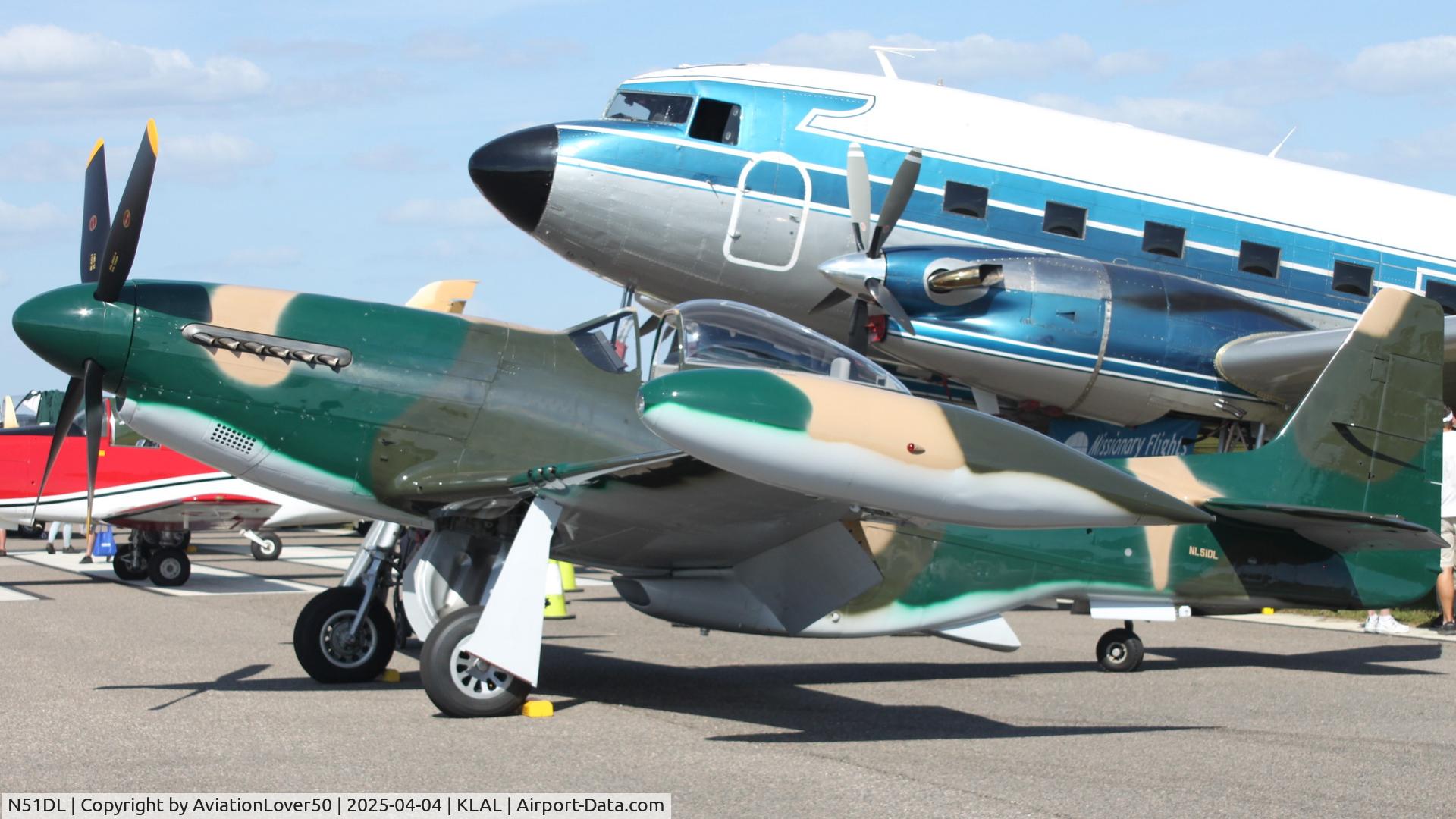 N51DL, 1944 North American P-51D Mustang C/N 26890, P-51D