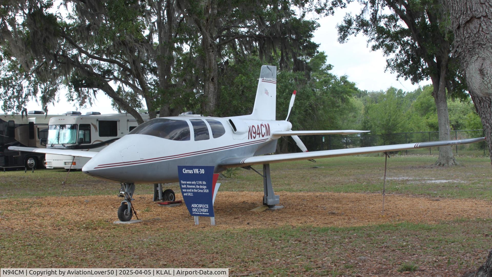 N94CM, 1993 Cirrus VK-30 C/N 9105, VK-30