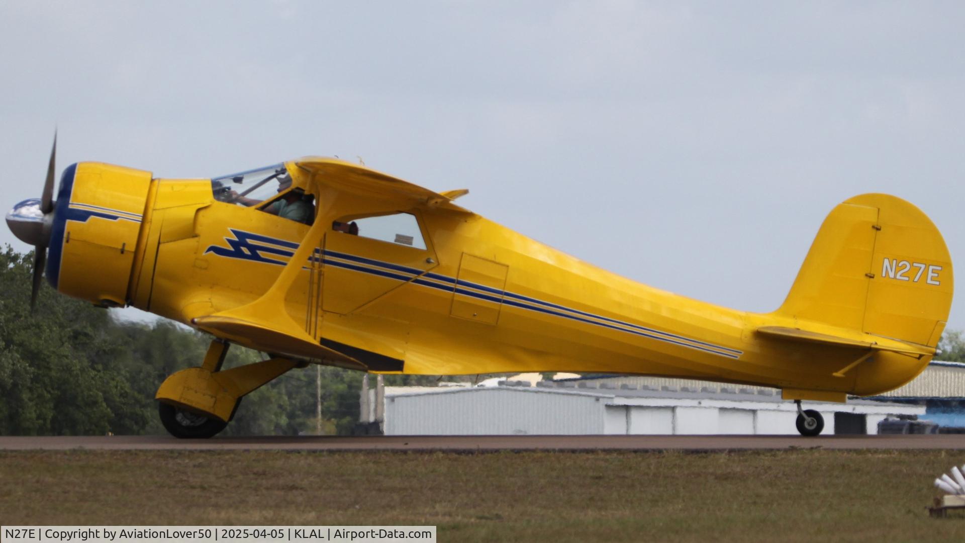 N27E, 1944 Beech D17S Staggerwing C/N 6883, D17S Staggerwing