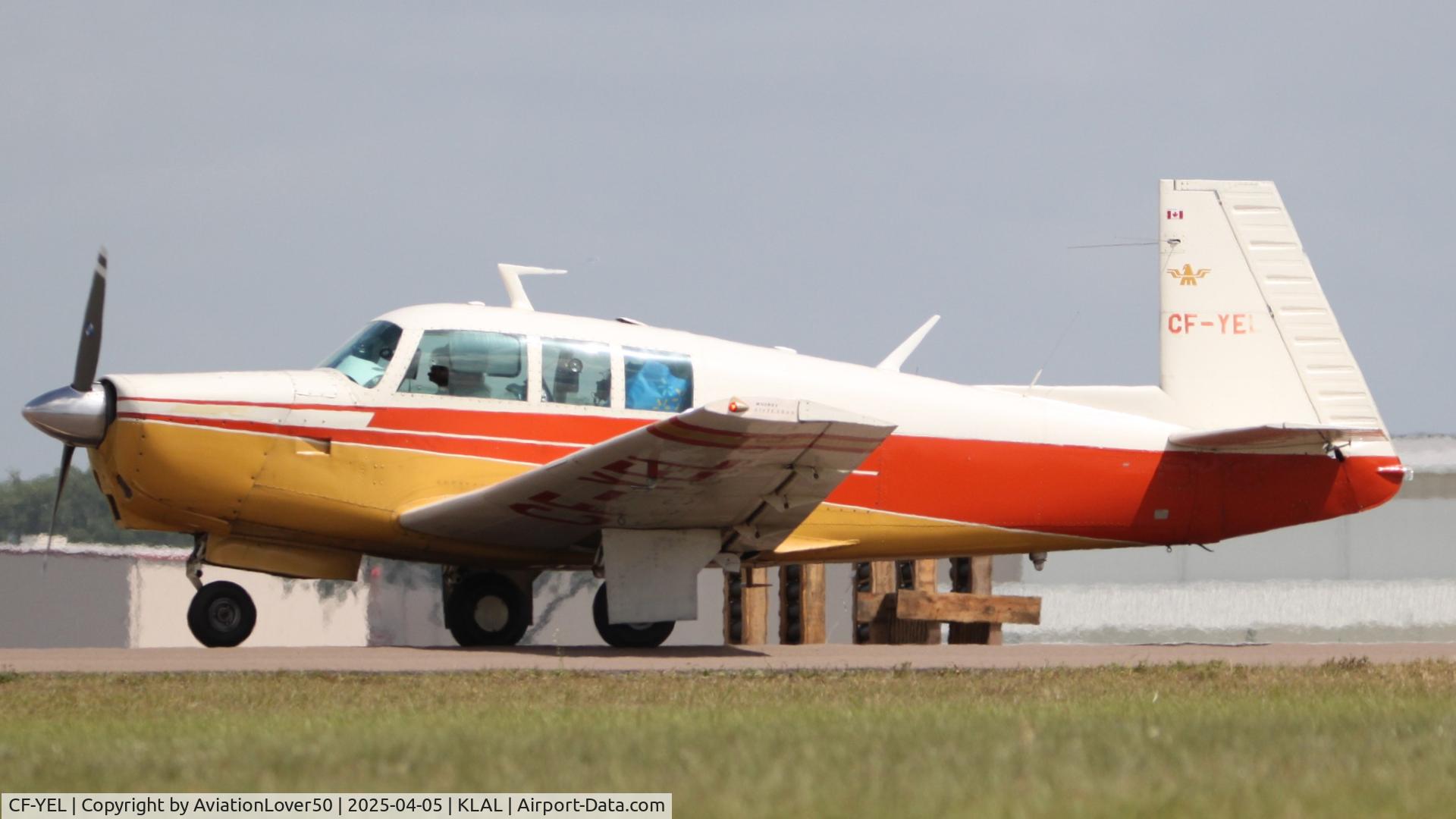 CF-YEL, 1969 Mooney M-20G Statesman C/N 690018, M20G