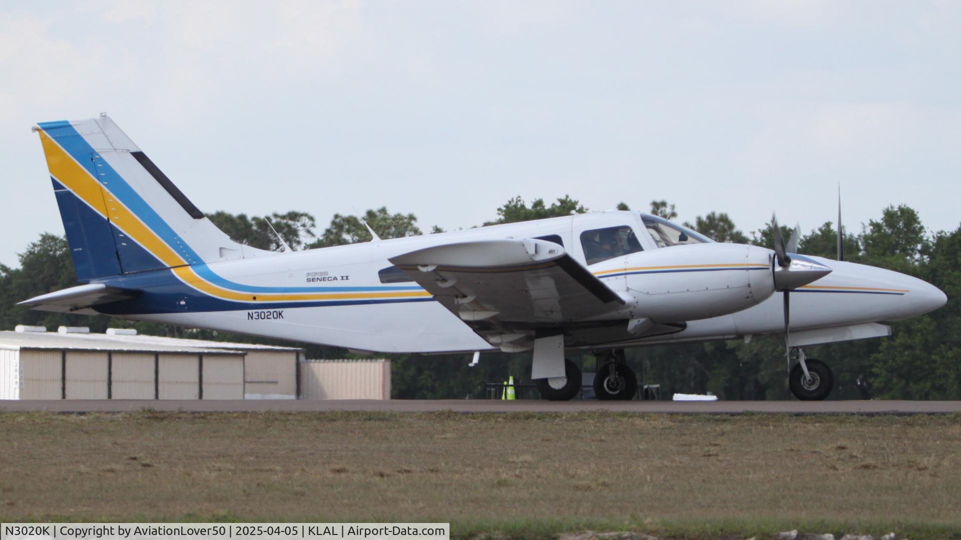 N3020K, 1978 Piper PA-34-200T C/N 34-7970099, Seneca II