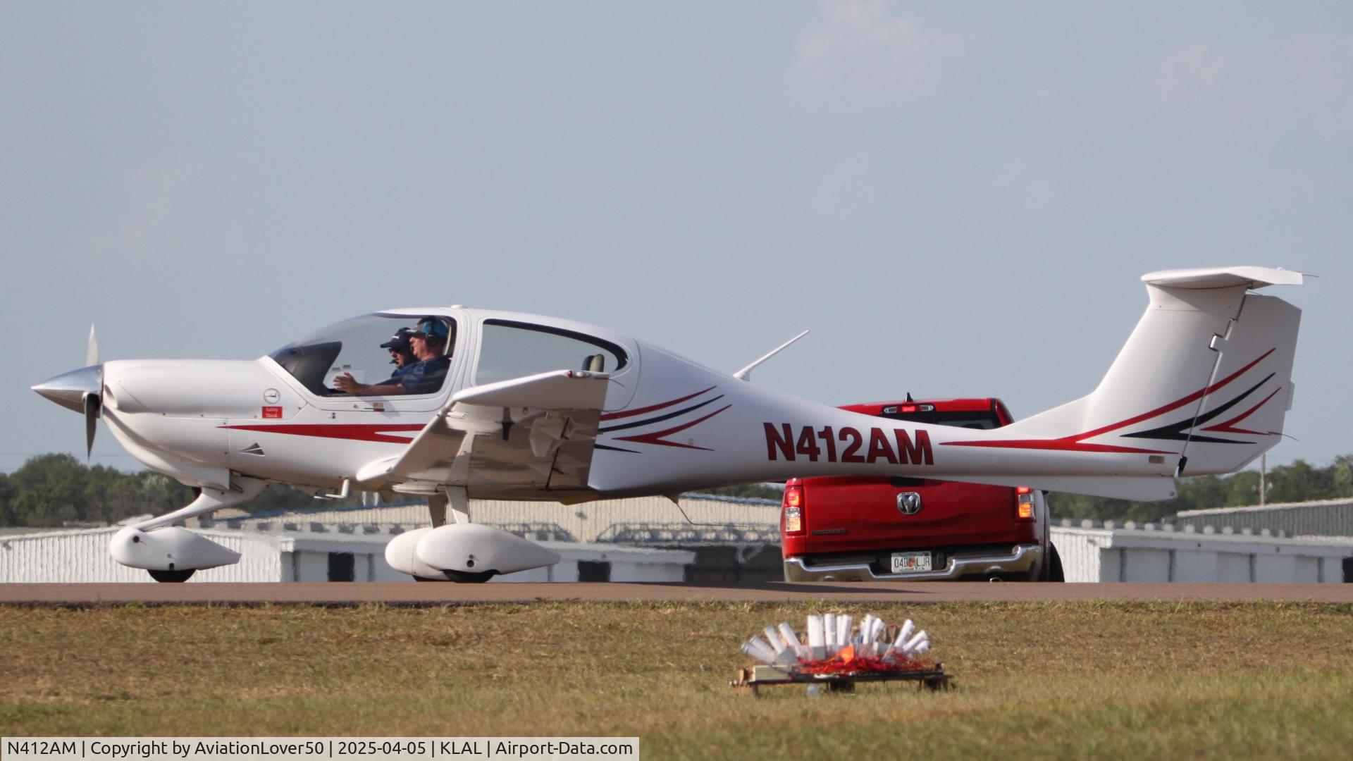 N412AM, 2005 Diamond DA-40 Diamond Star C/N 40.534, DA40