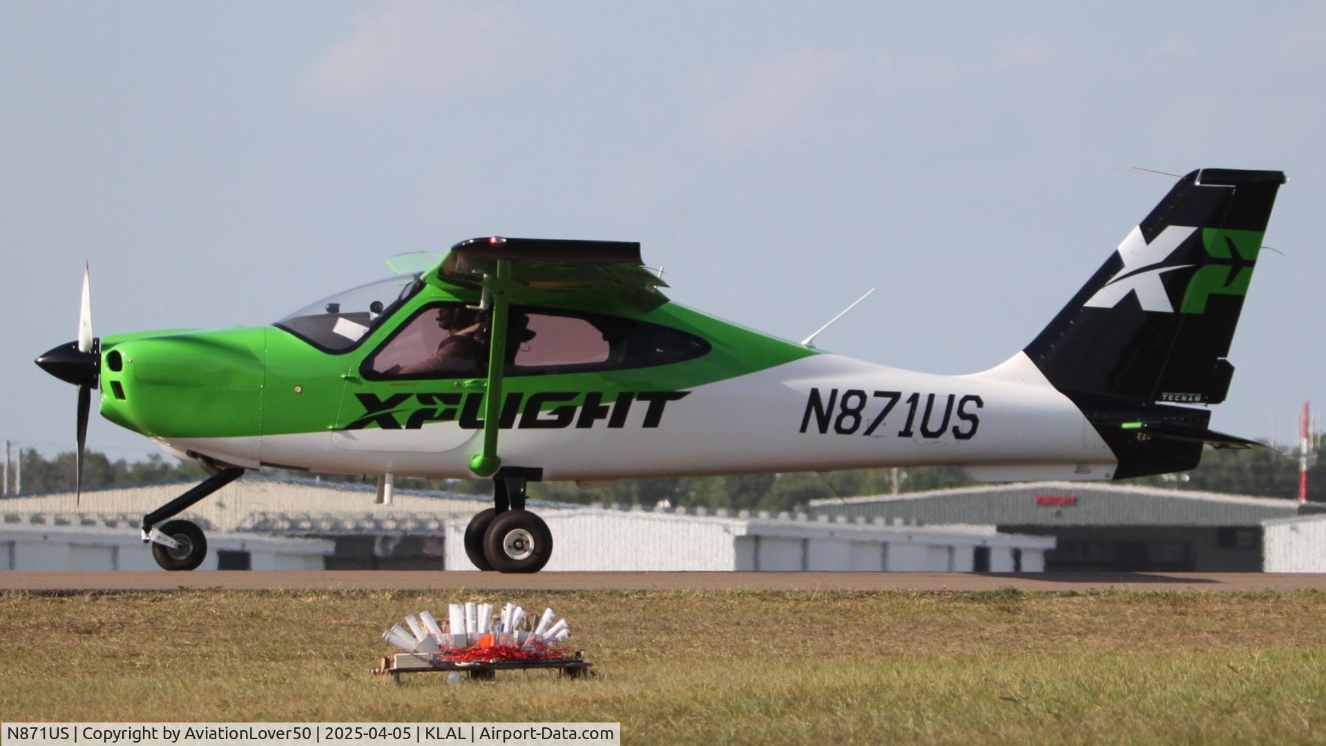 N871US, 2022 Tecnam P2010 C/N 187/US, XFlight P2010